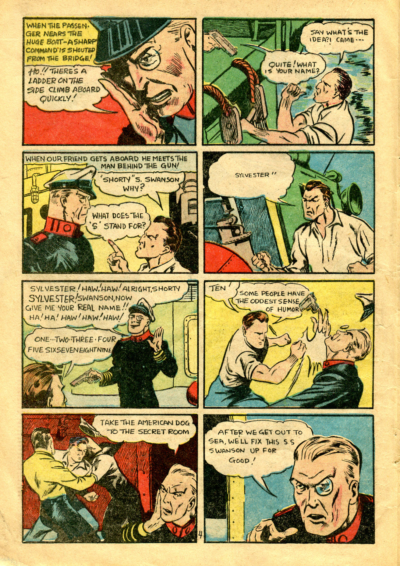 Read online Super Spy (1940) comic -  Issue #2 - 11