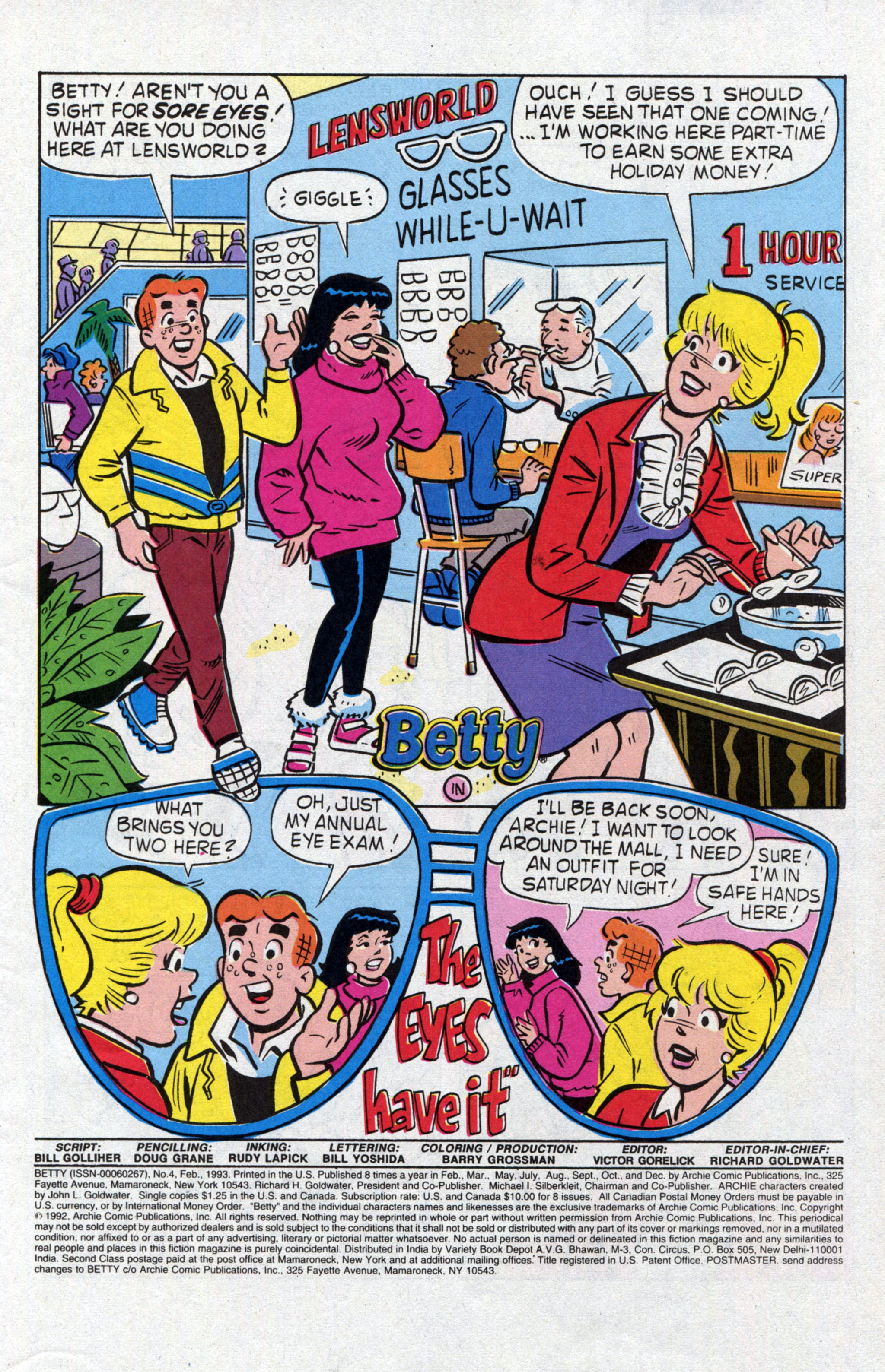 Read online Betty comic -  Issue #4 - 3
