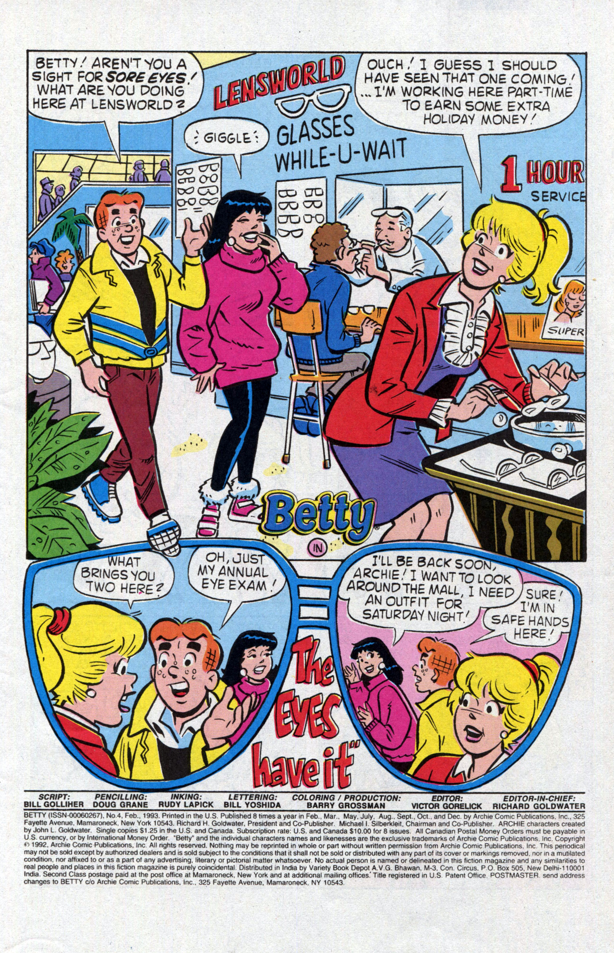 Read online Betty comic -  Issue #4 - 3