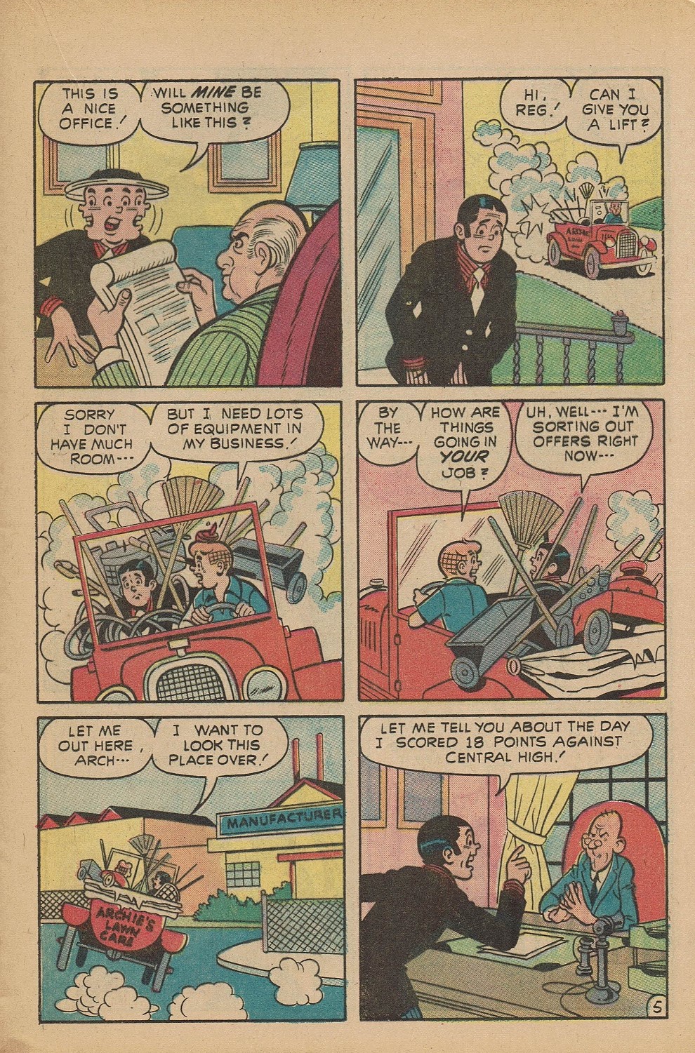 Read online Reggie and Me (1966) comic -  Issue #57 - 17