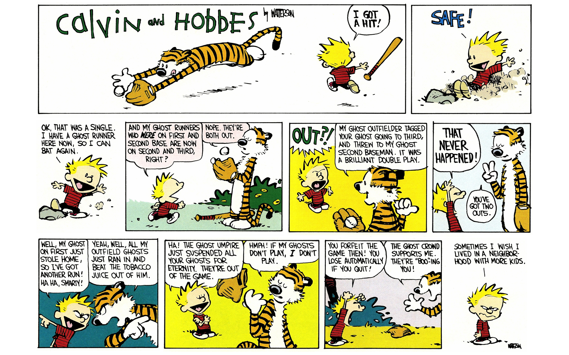 Read online Calvin and Hobbes comic -  Issue #4 - 94