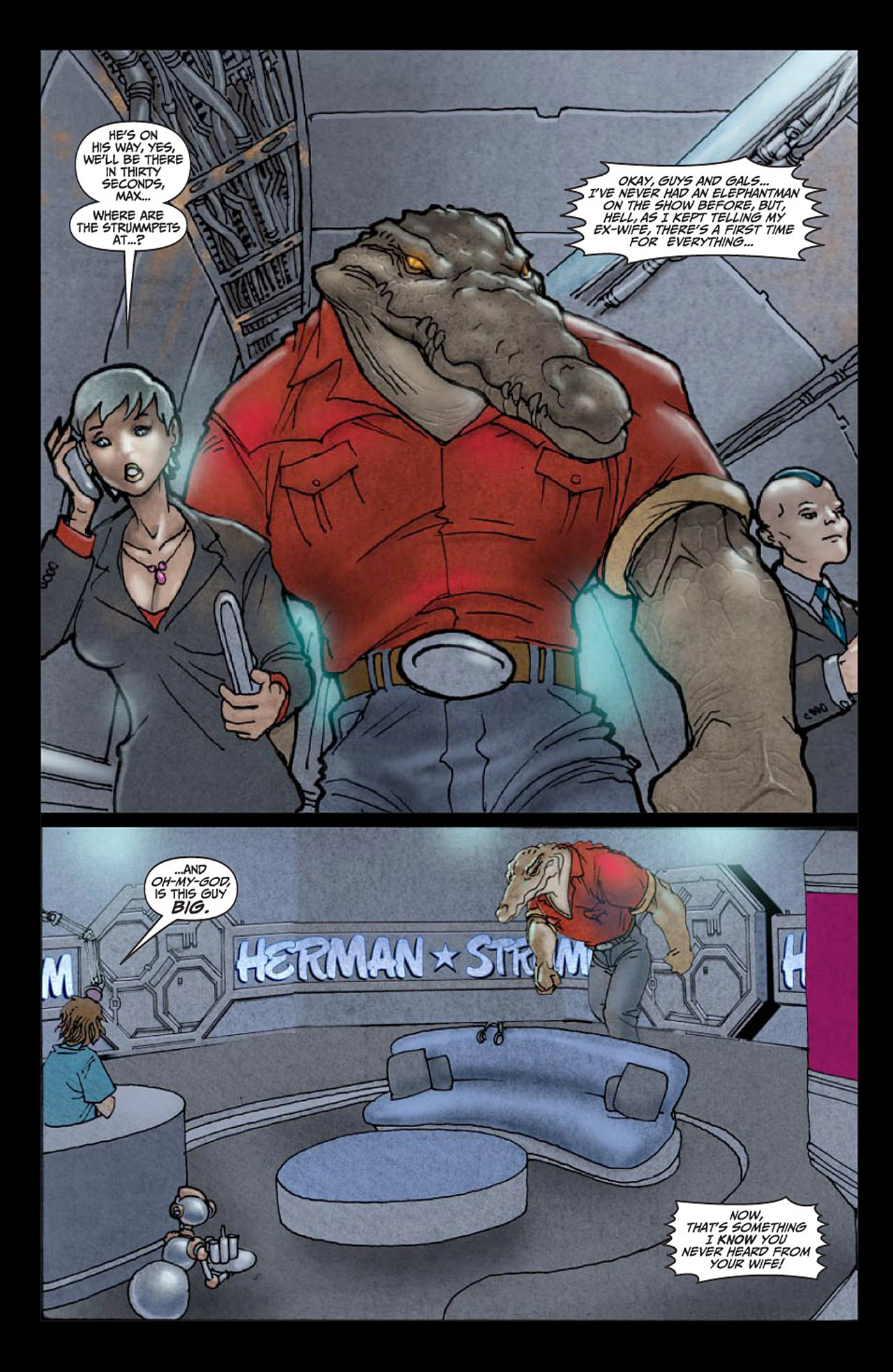 Read online Elephantmen comic -  Issue #2 - 19