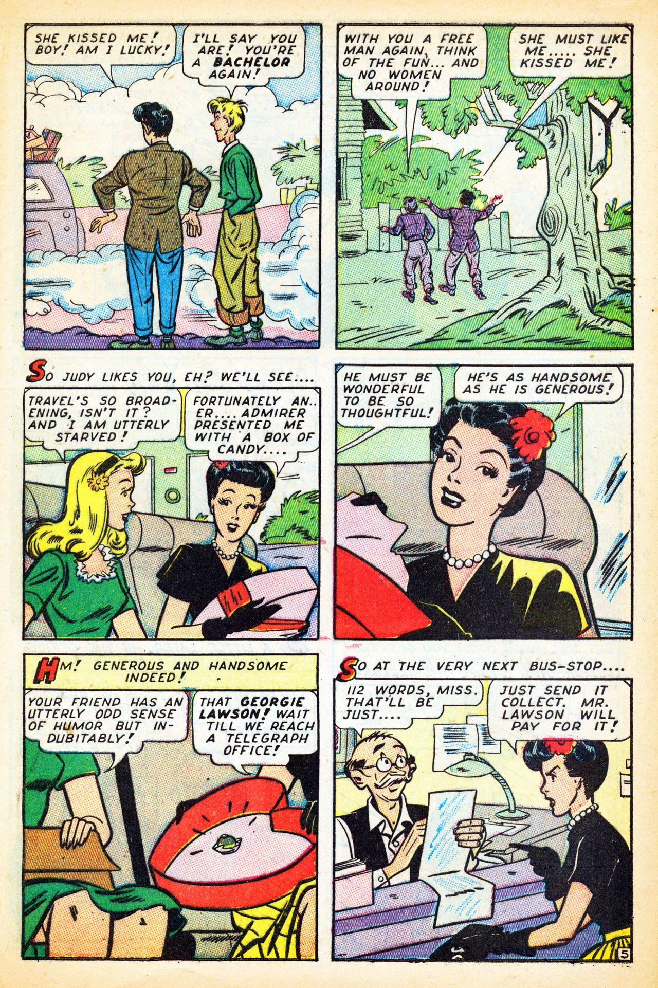 Read online Georgie Comics (1945) comic -  Issue #6 - 45