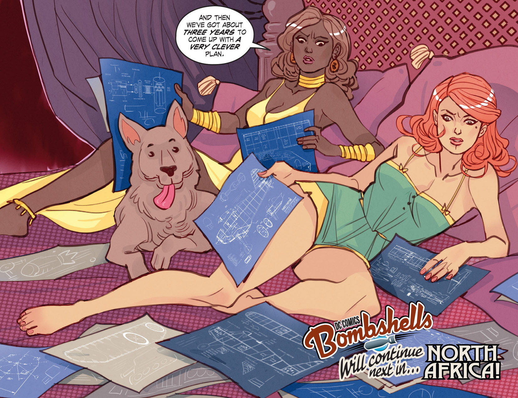 Read online DC Comics: Bombshells comic -  Issue #58 - 20