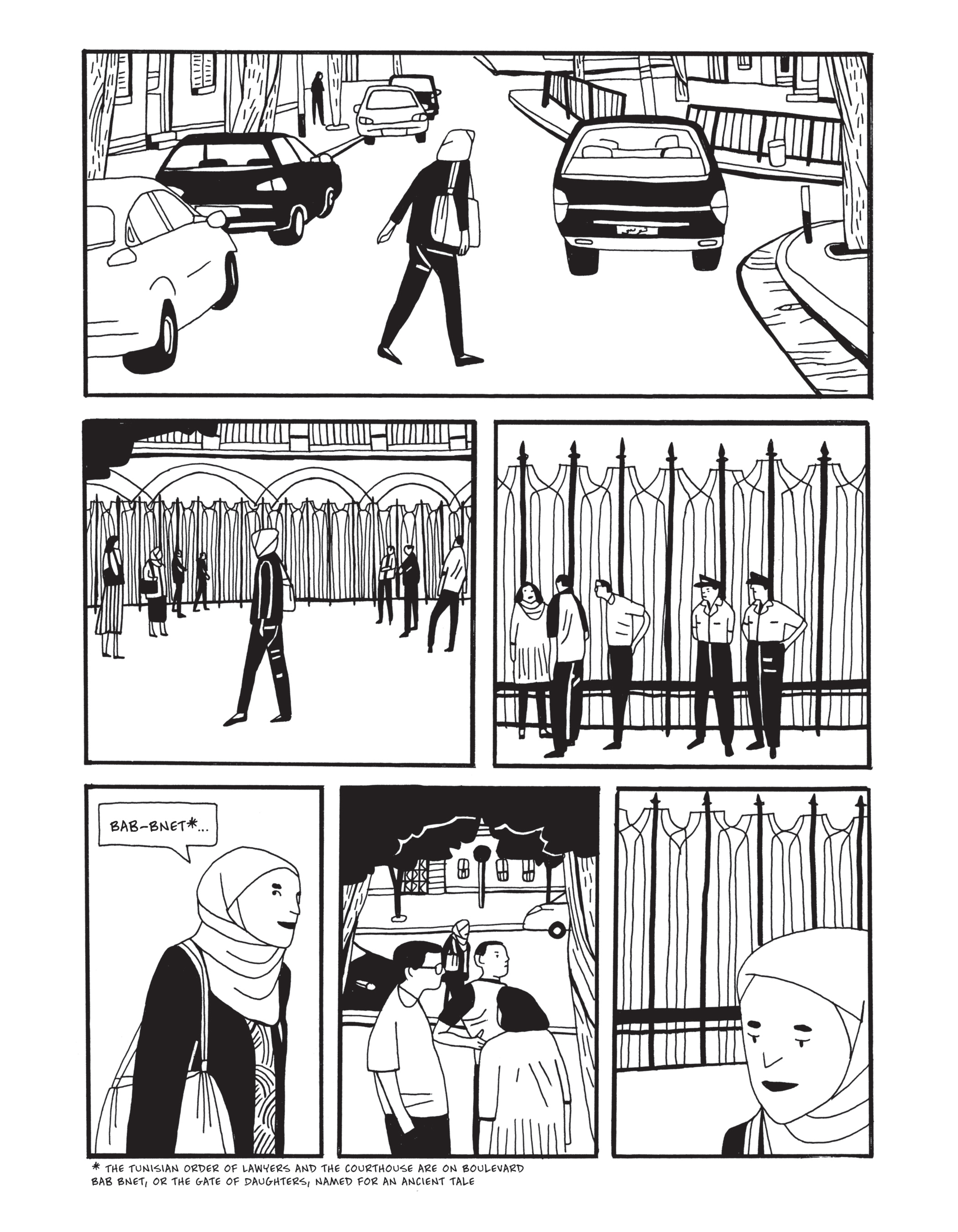 Read online After the Spring: A Story of Tunisian Youth comic -  Issue # TPB - 123