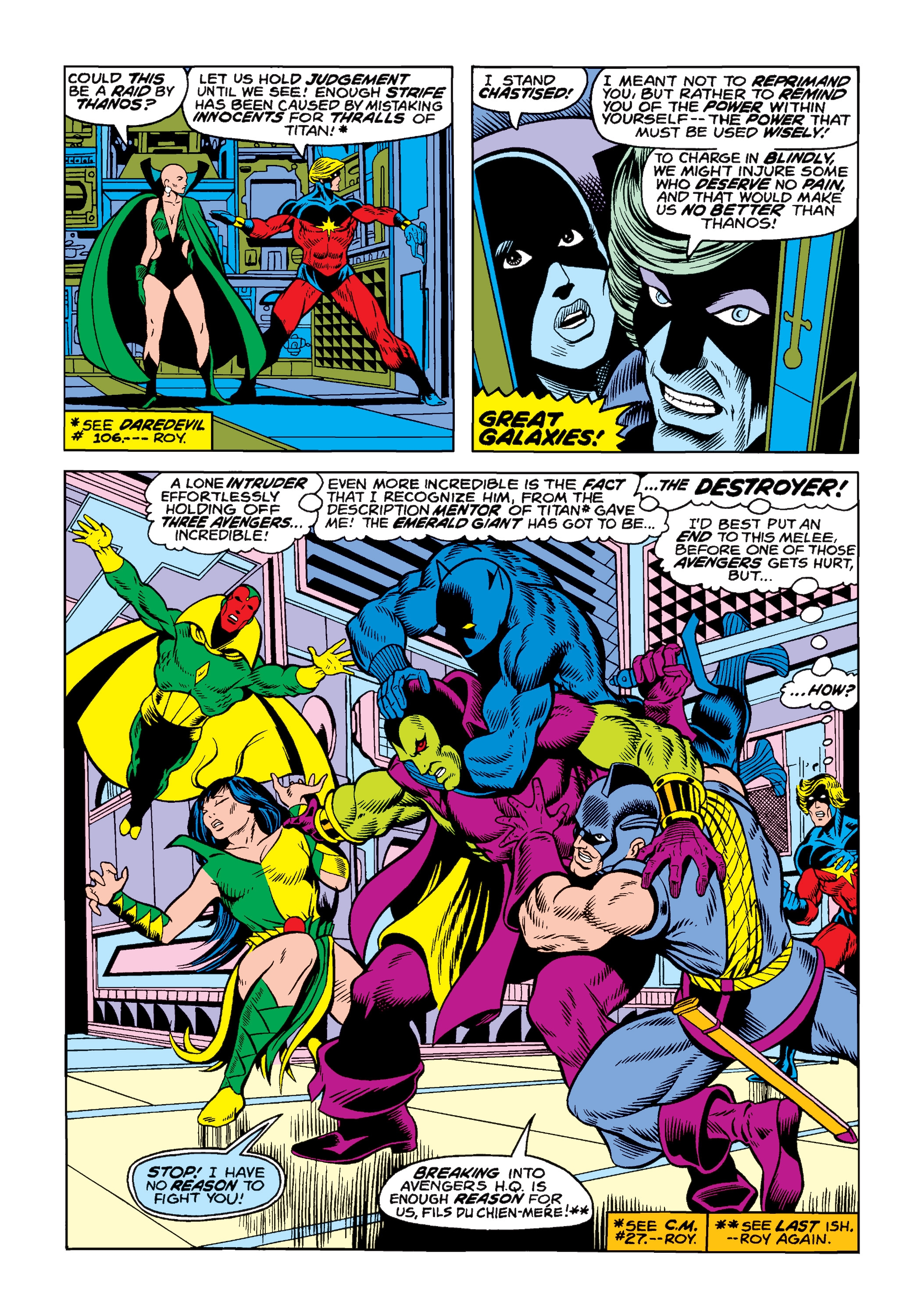 Read online Marvel Masterworks: Captain Marvel comic -  Issue # TPB 3 (Part 3) - 14