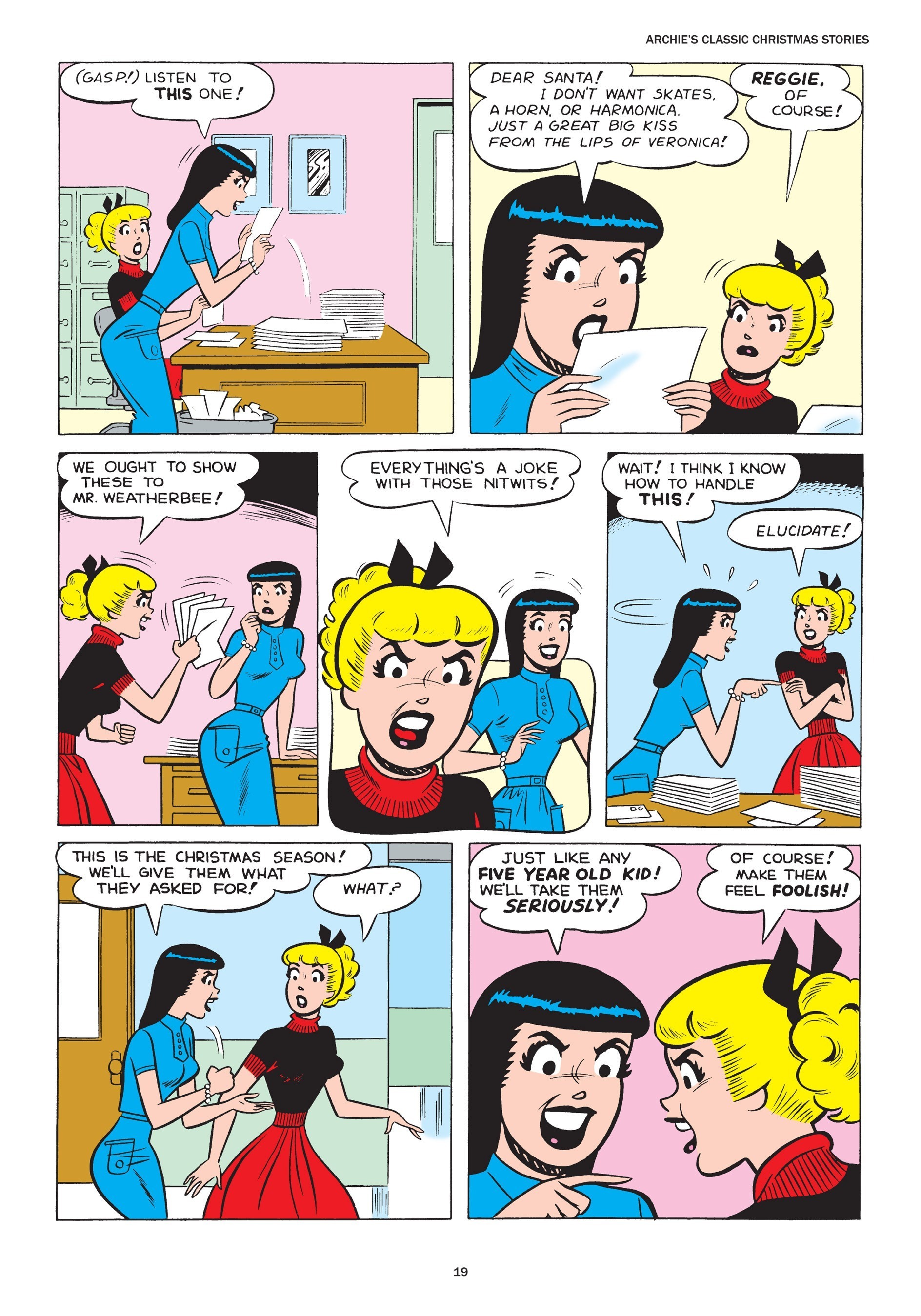 Read online Archie's Classic Christmas Stories comic -  Issue # TPB - 20