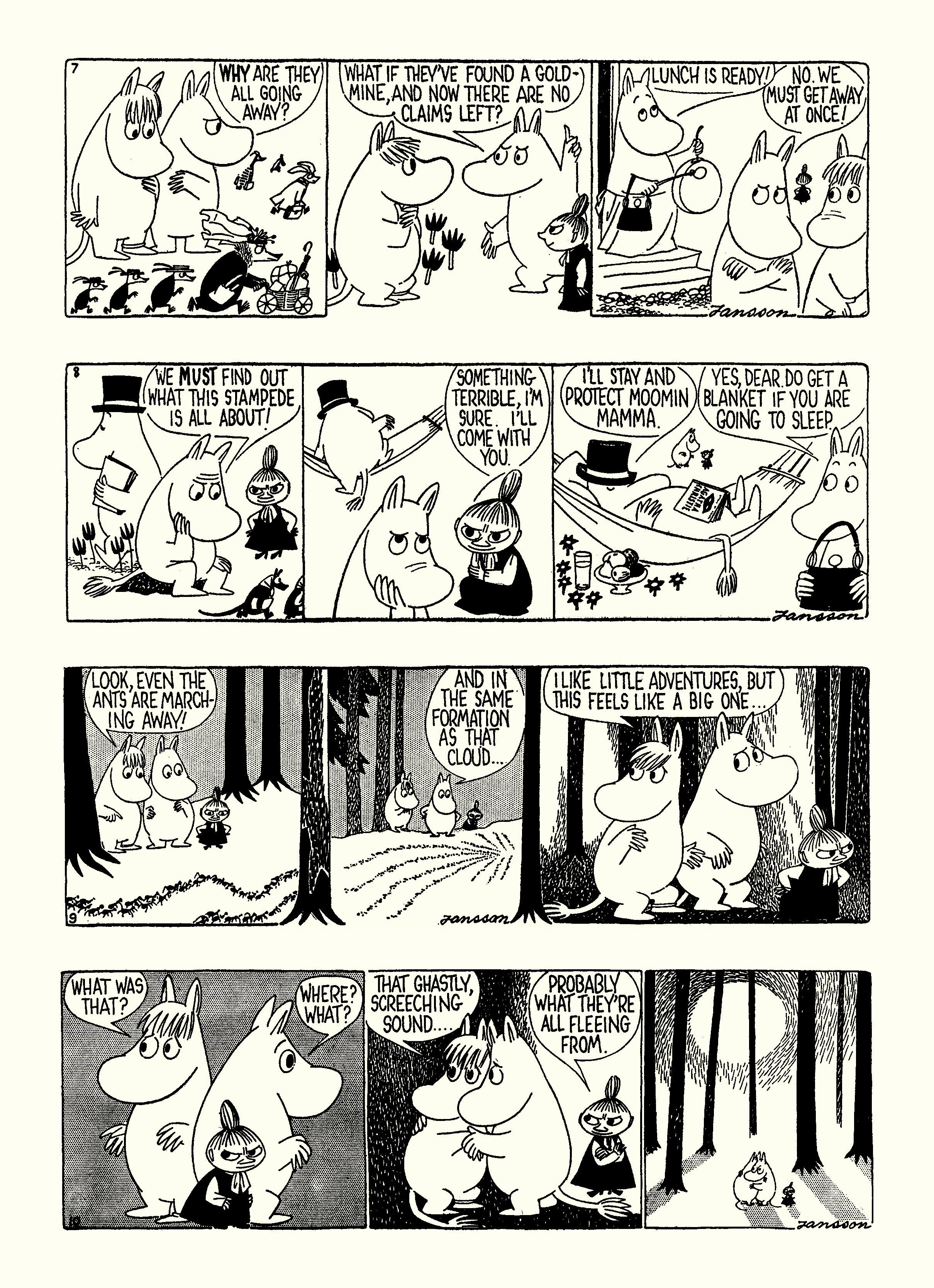 Read online Moomin: The Complete Tove Jansson Comic Strip comic -  Issue # TPB 4 - 60