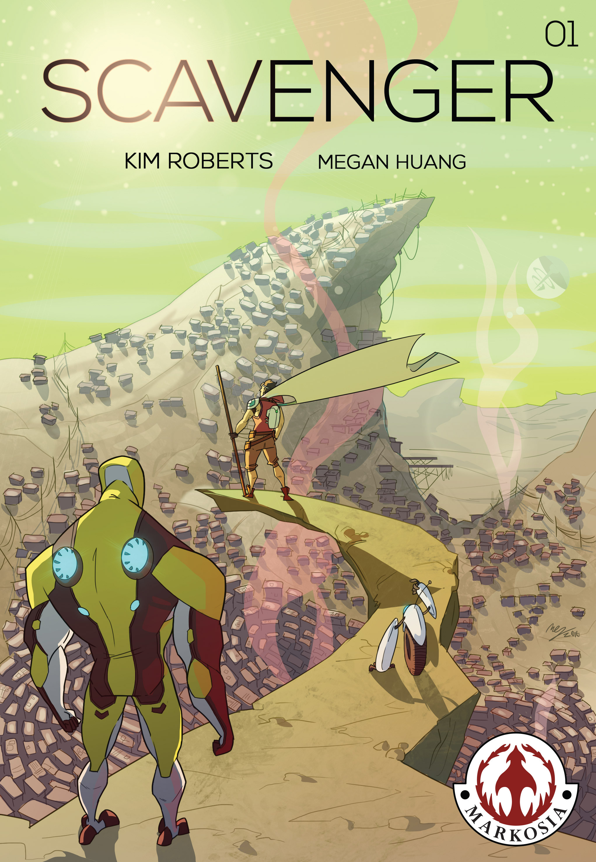 Read online Scavenger comic -  Issue #1 - 1