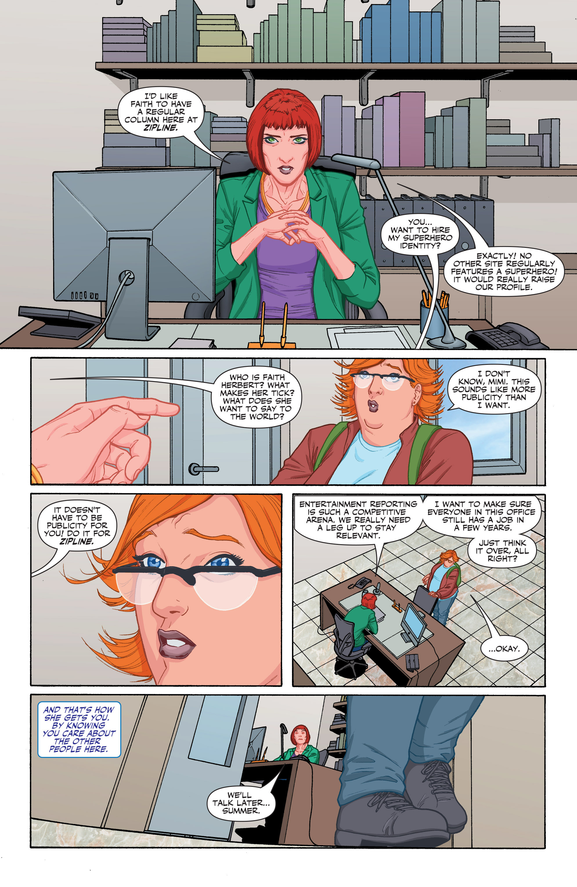 Read online Faith (II) comic -  Issue #1 - 17