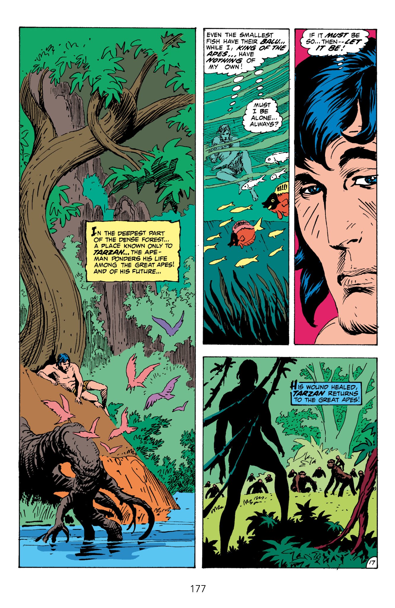 Read online Edgar Rice Burroughs' Tarzan The Joe Kubert Years comic -  Issue # TPB 1 (Part 2) - 78