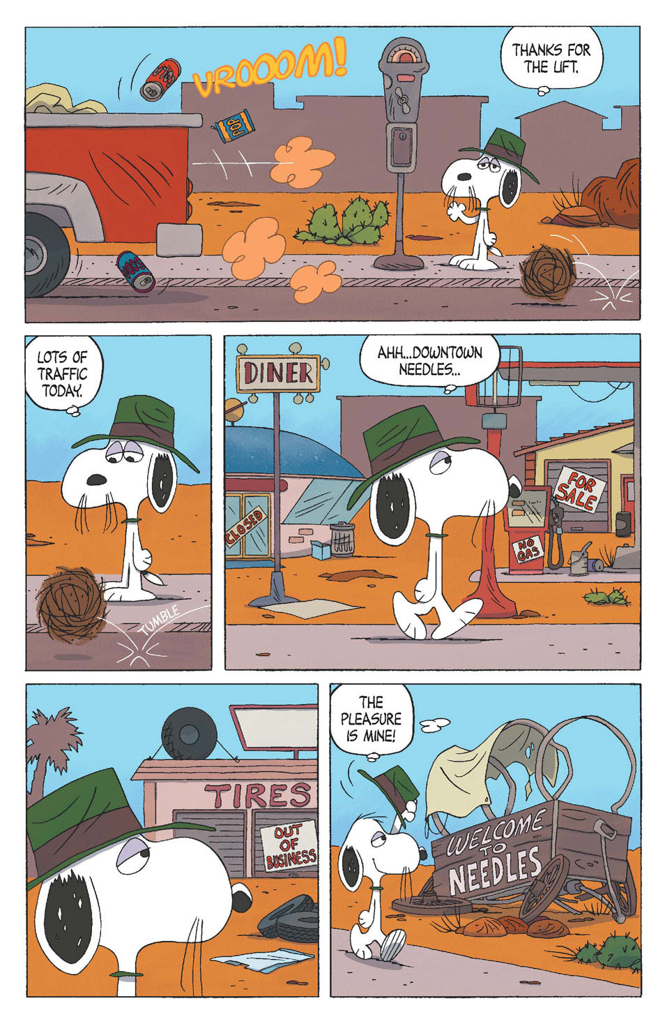 Read online Snoopy: A Beagle of Mars comic -  Issue # TPB - 49