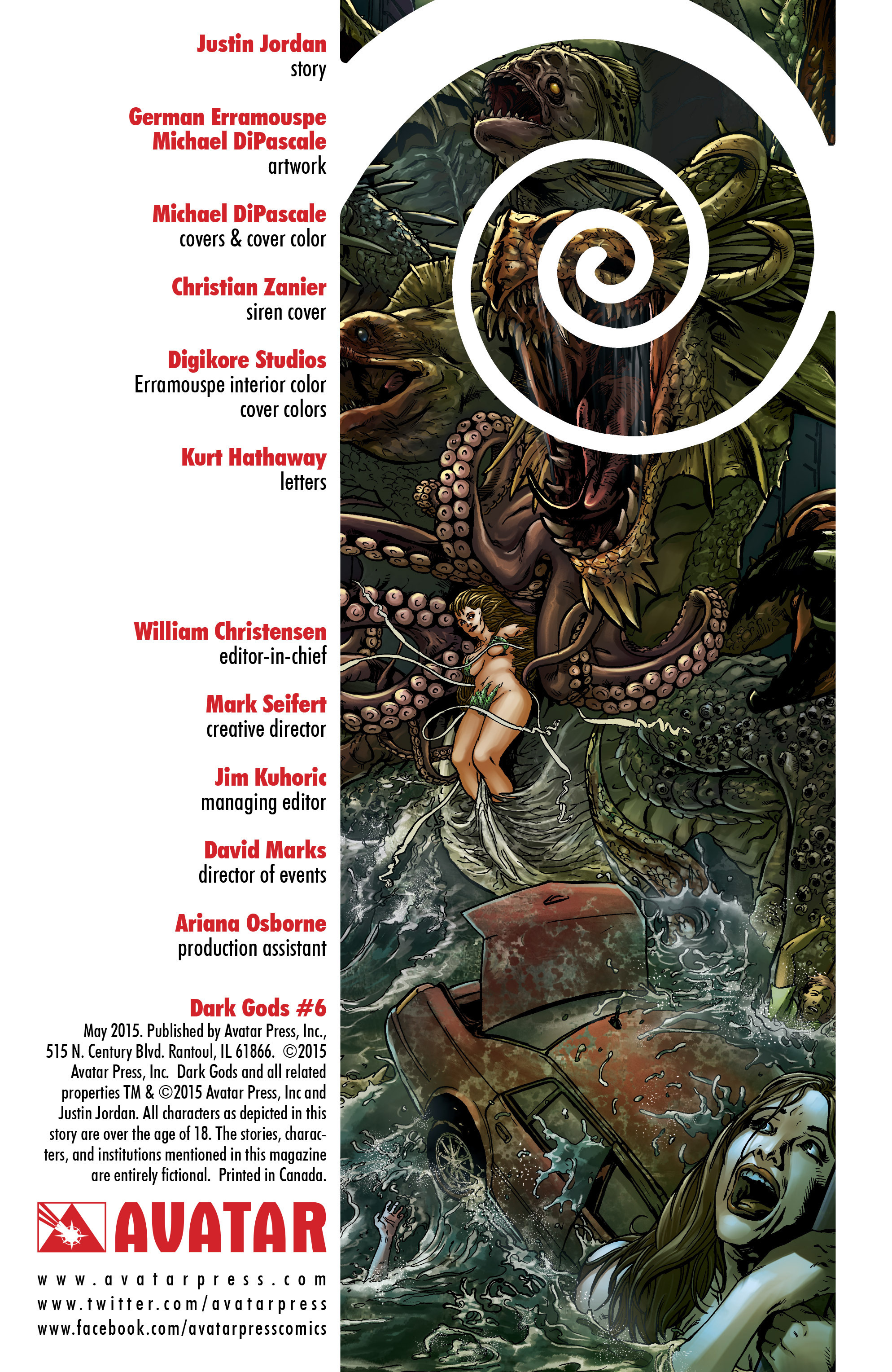 Read online Dark Gods comic -  Issue #6 - 2