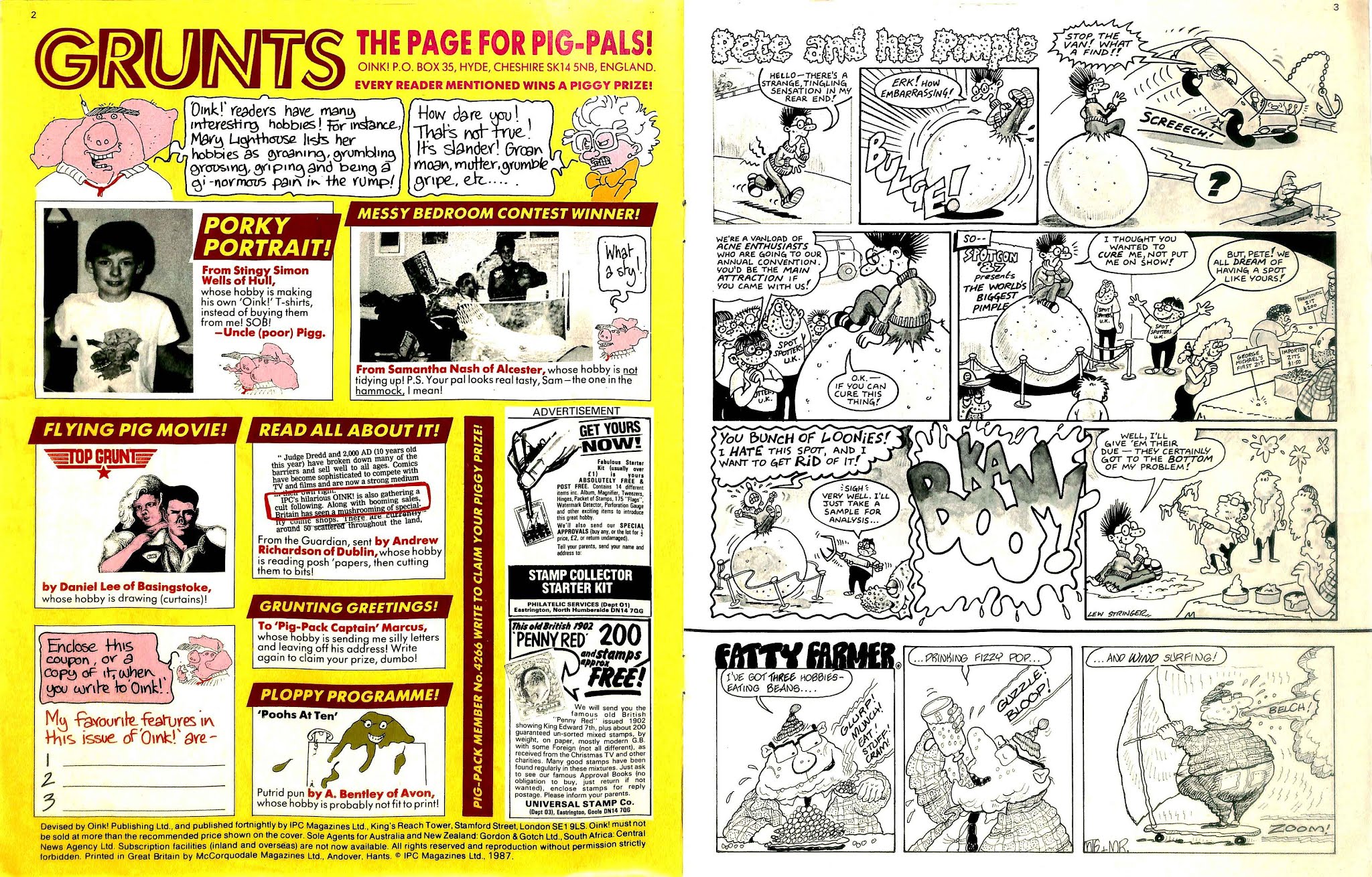 Read online Oink! comic -  Issue #25 - 2