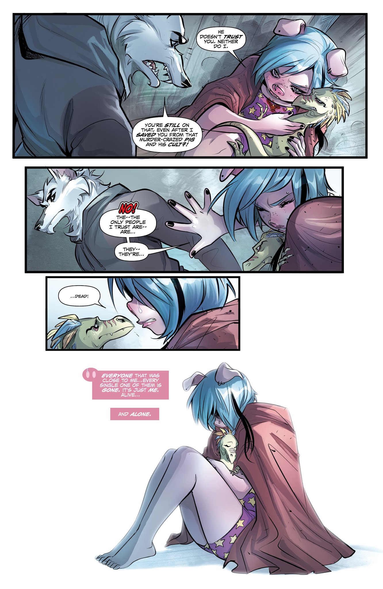 Read online Unnatural comic -  Issue #5 - 7