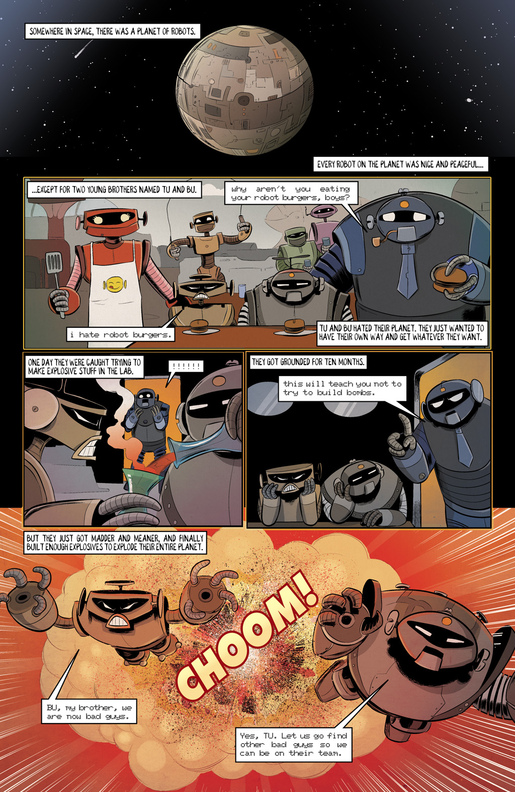 Read online Axe Cop: President of the World comic -  Issue #2 - 3