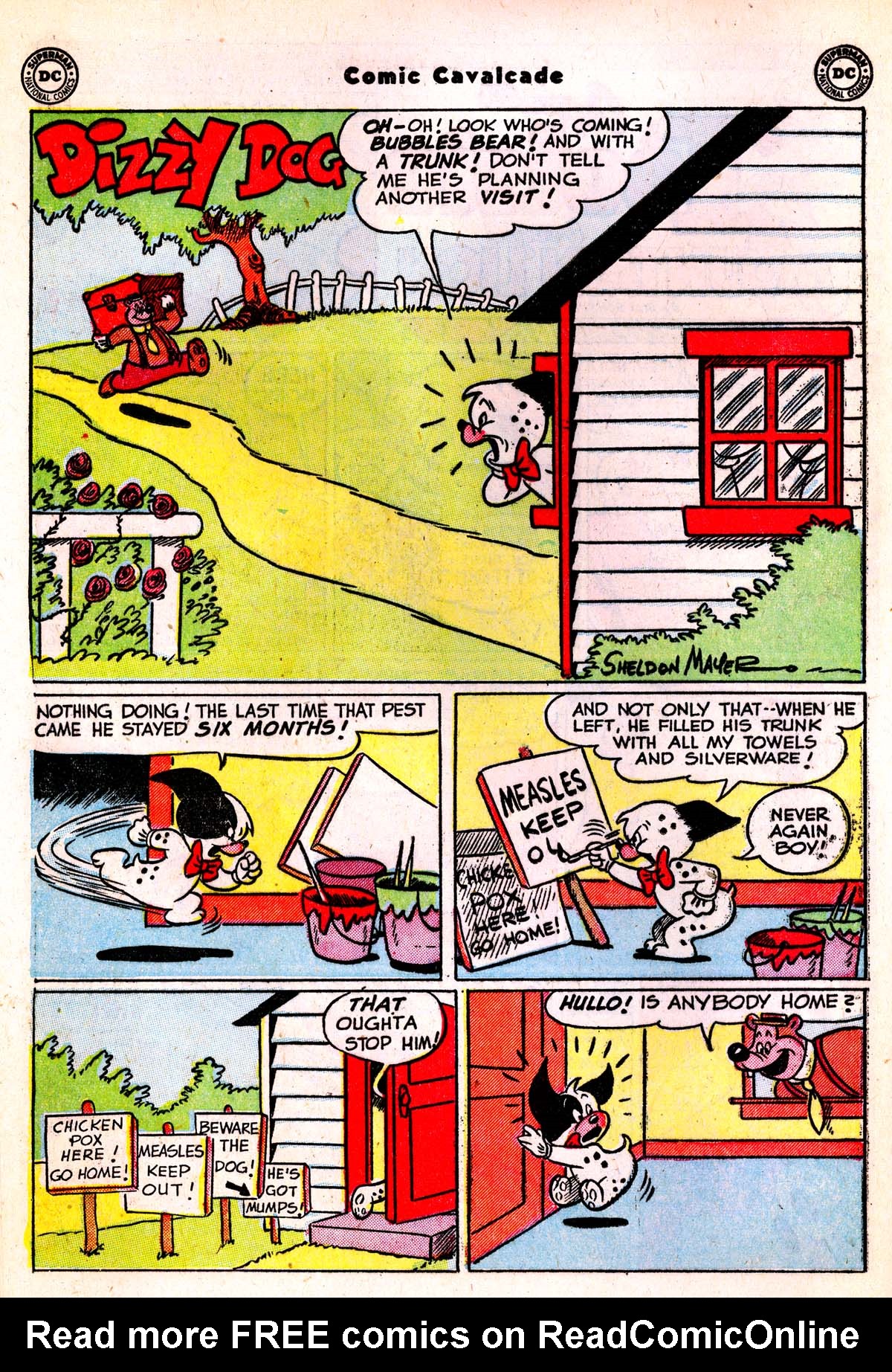 Read online Comic Cavalcade comic -  Issue #48 - 20