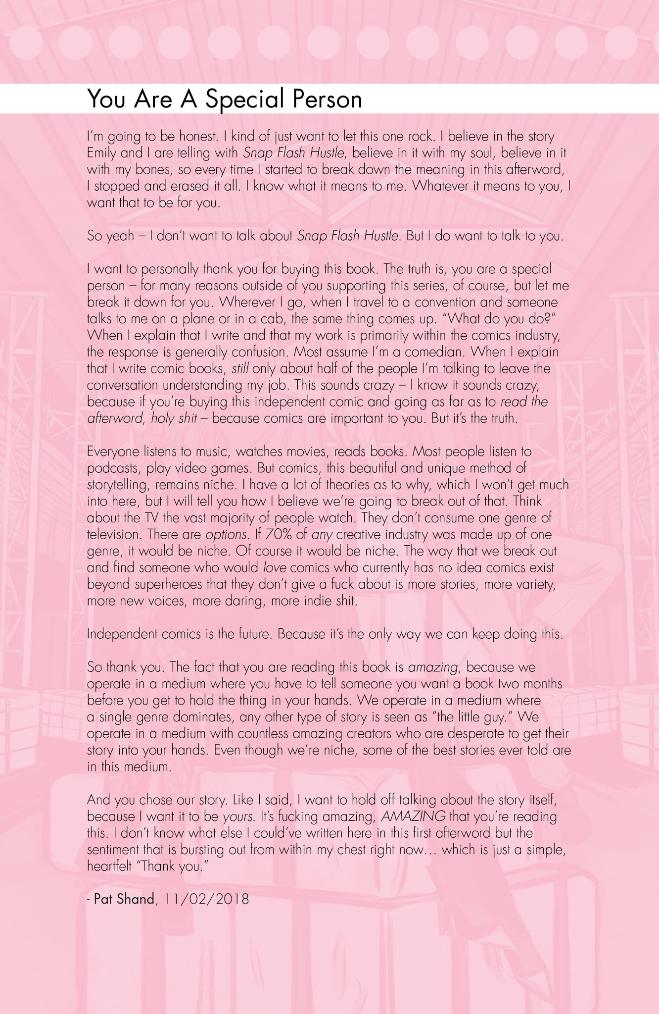 Read online Snap Flash Hustle comic -  Issue #1 - 26