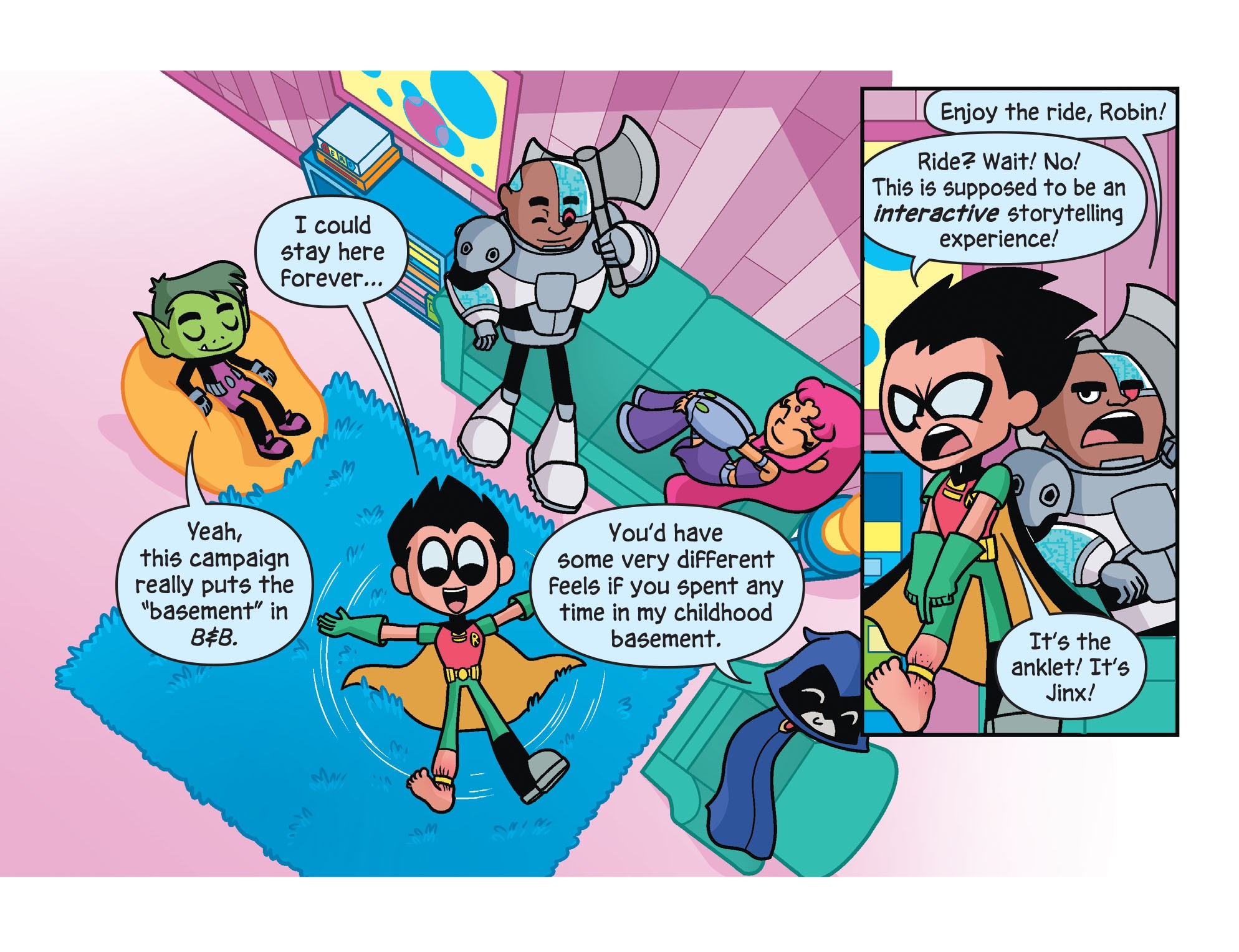 Read online Teen Titans Go! Roll With It! comic -  Issue #9 - 7