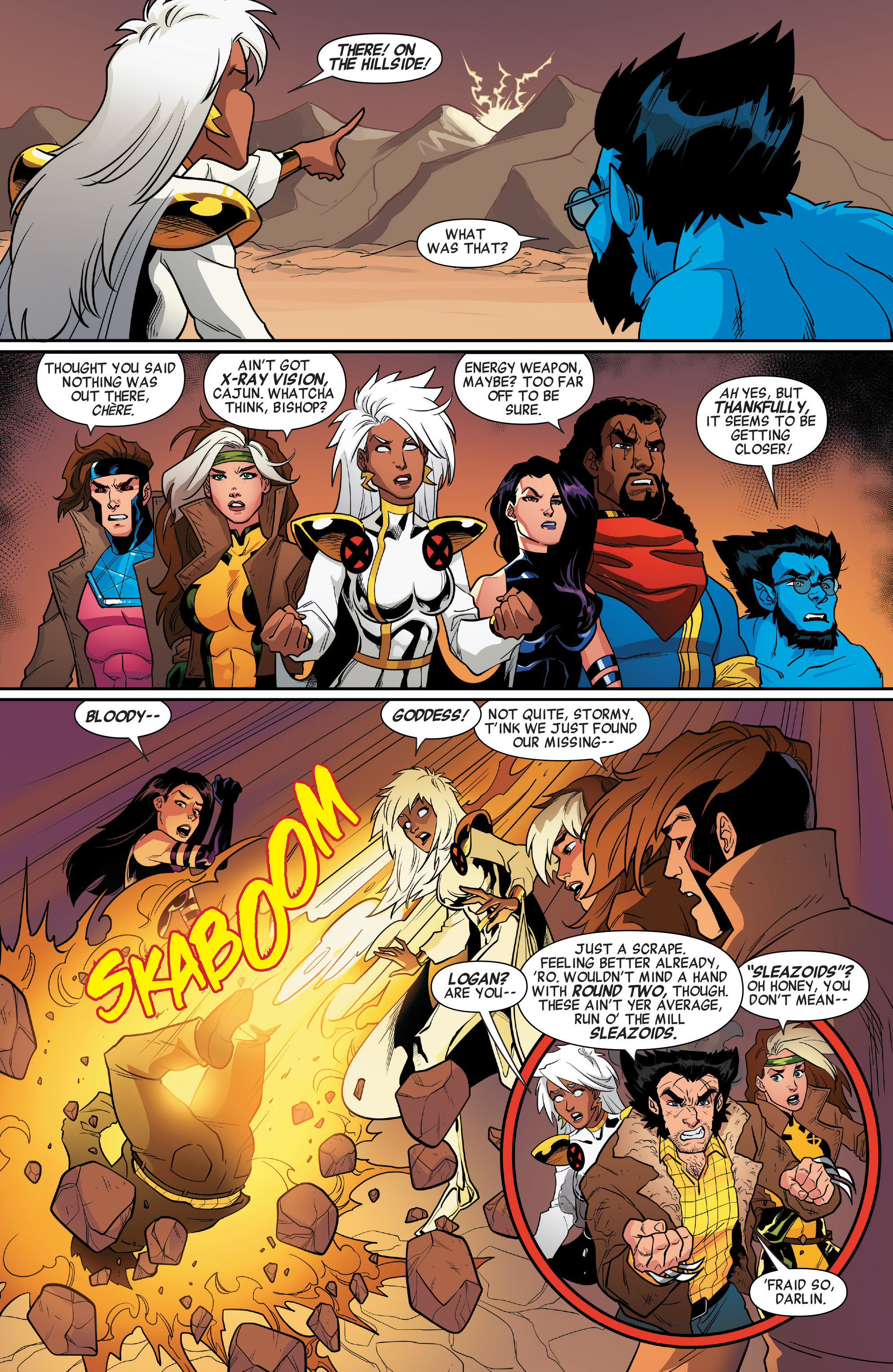 Read online X-Men '92 (2016) comic -  Issue #7 - 8