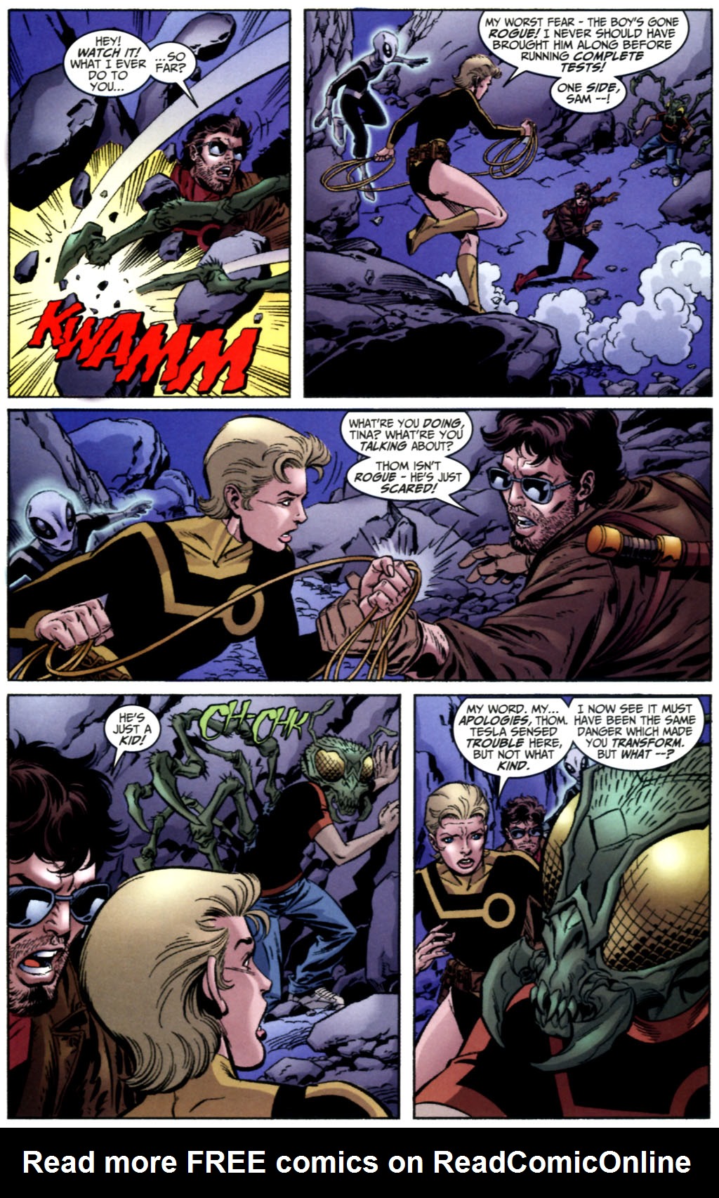 Read online Section Zero comic -  Issue #2 - 14