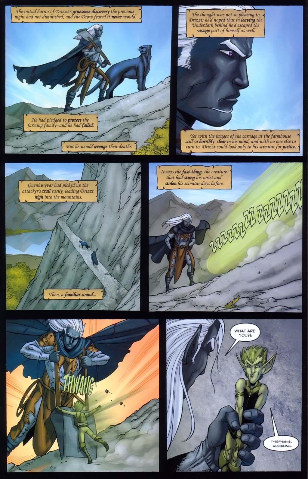 Read online Forgotten Realms: Sojourn comic -  Issue #1 - 30