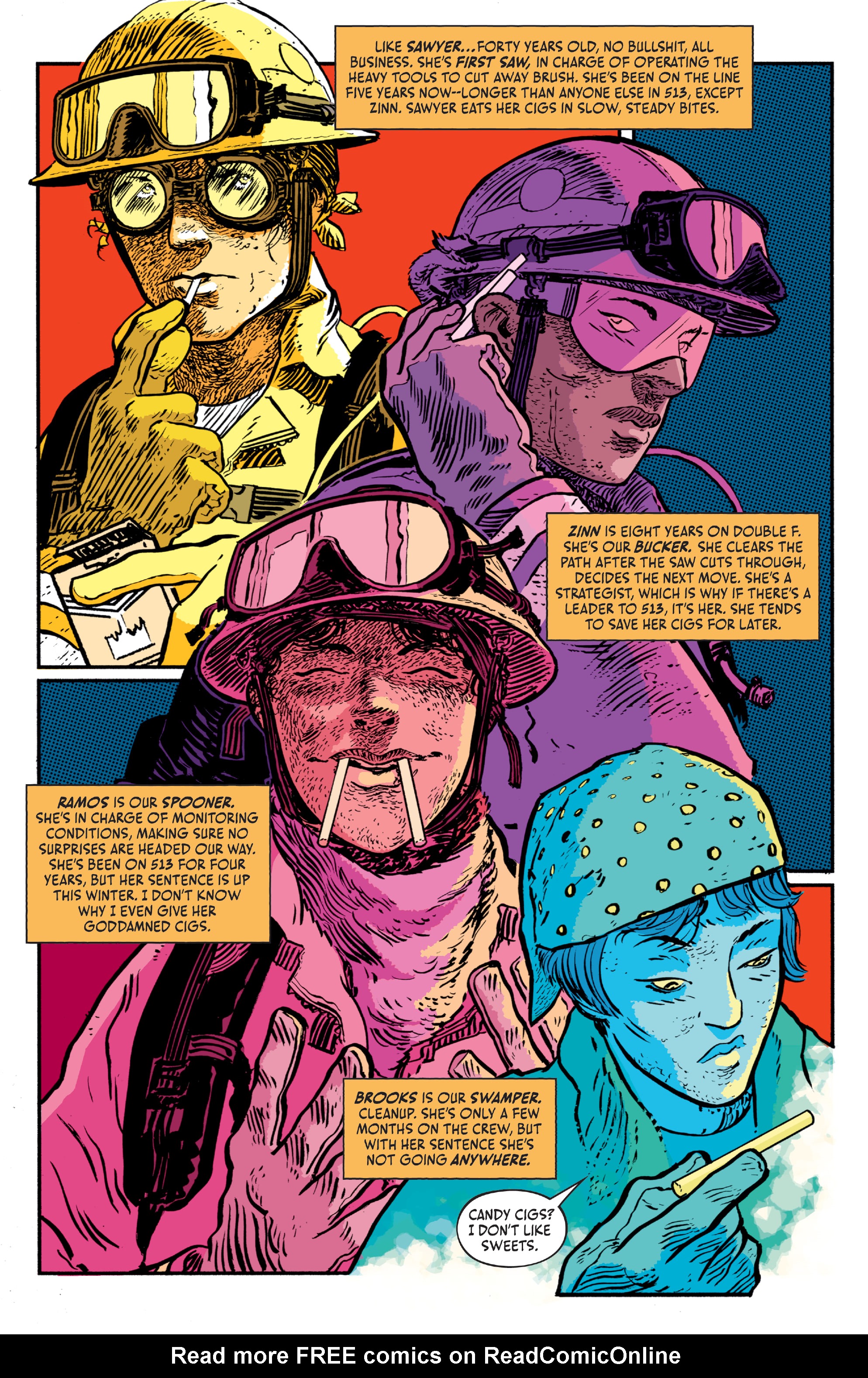 Read online Dark Spaces: Wildfire comic -  Issue #1 - 8