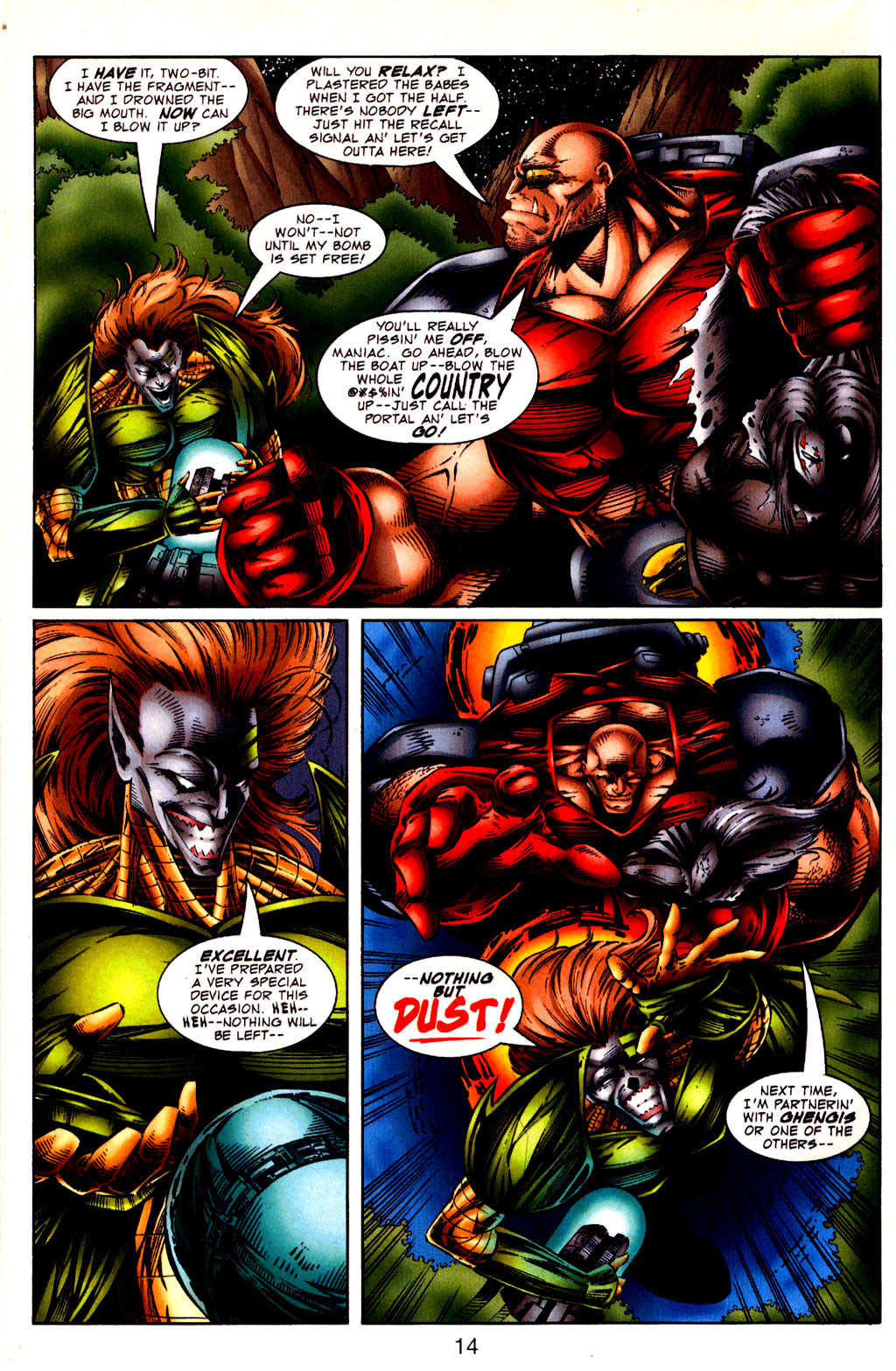 Read online Bloodstrike (1993) comic -  Issue #21 - 12