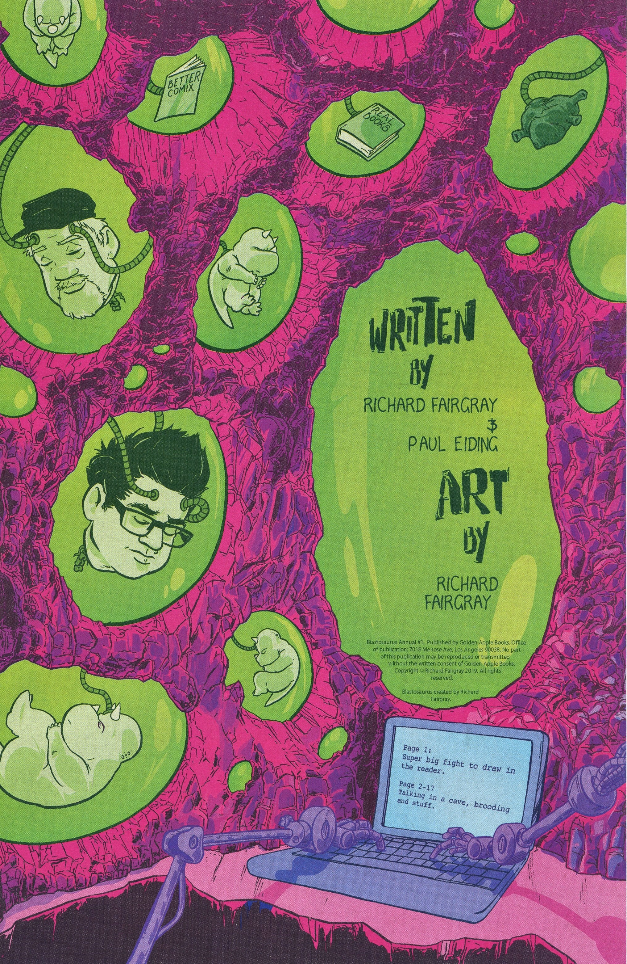 Read online Free Comic Book Day 2019 comic -  Issue # Blastosaurus - 3