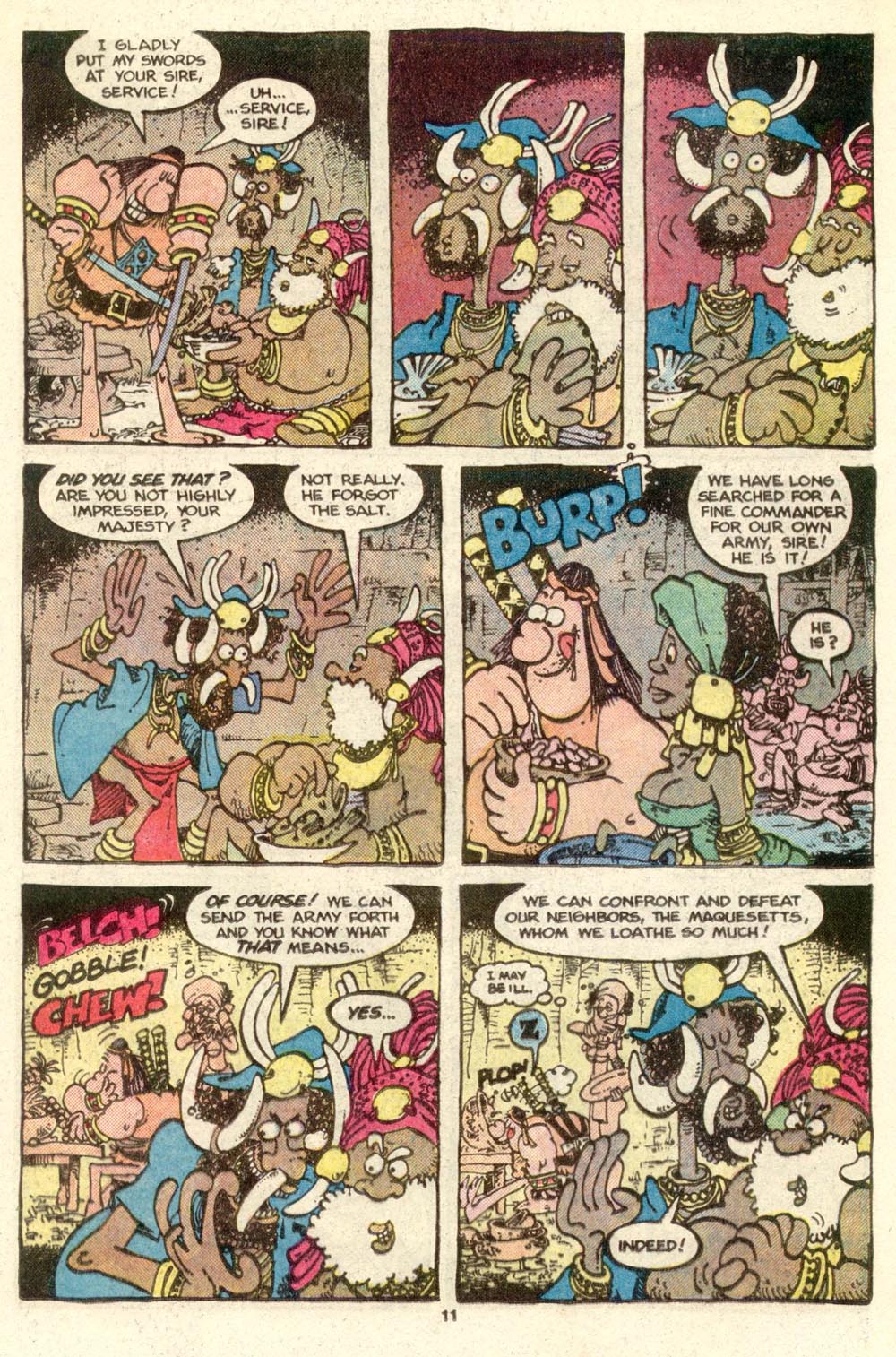 Read online Sergio Aragonés Groo the Wanderer comic -  Issue #17 - 11