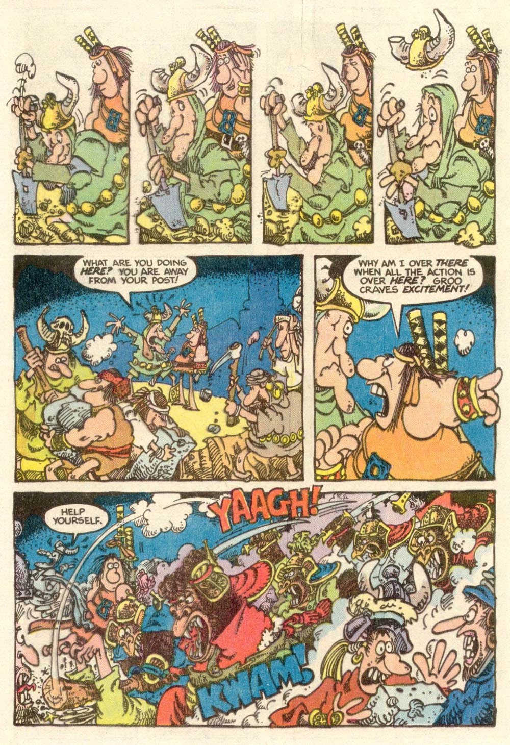 Read online Sergio Aragonés Groo the Wanderer comic -  Issue #8 - 10