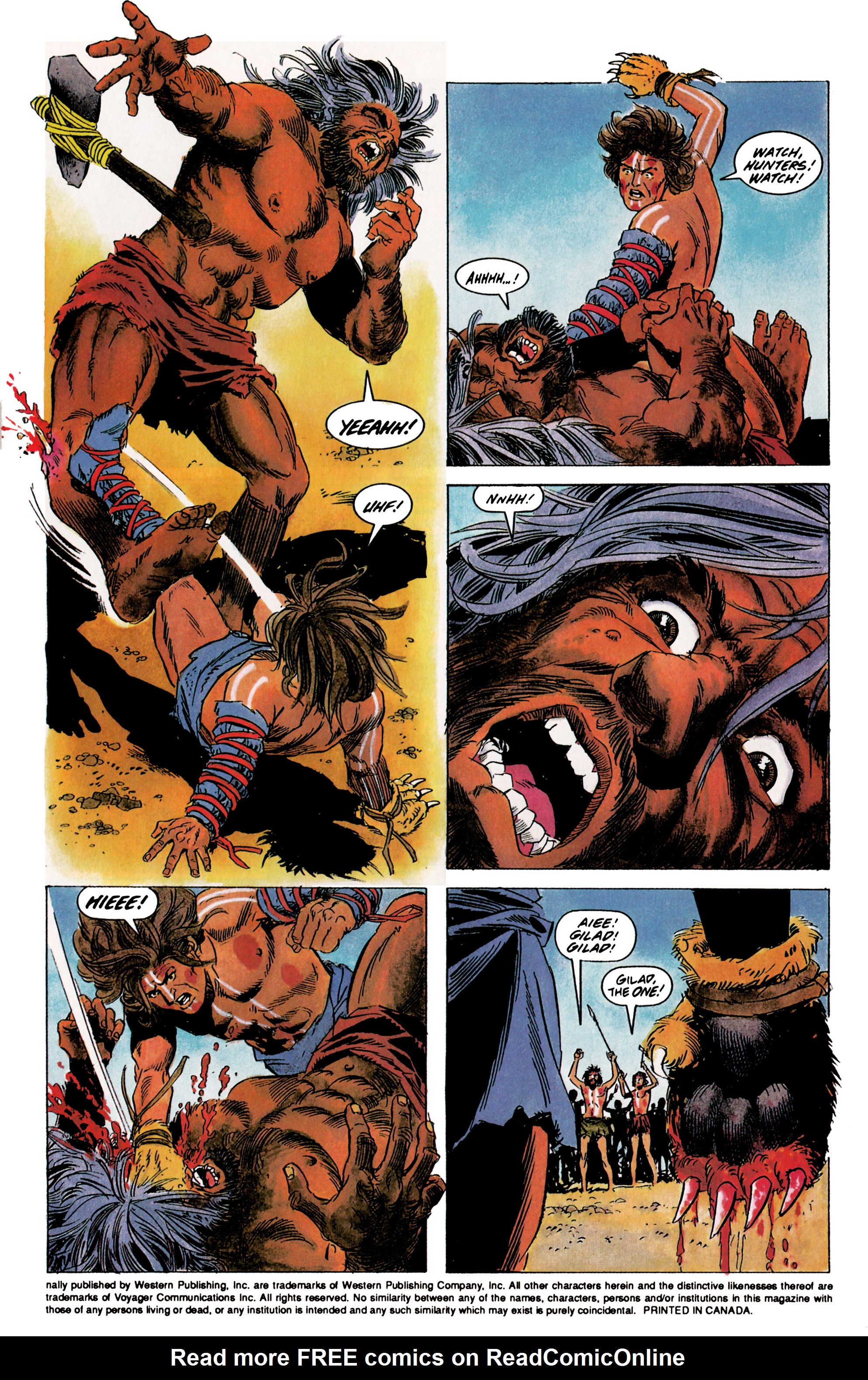 Read online Eternal Warrior (1992) comic -  Issue #1 - 4