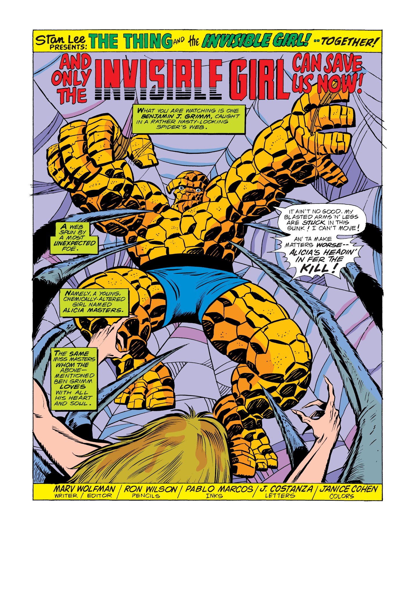 Read online Marvel Masterworks: Marvel Two-In-One comic -  Issue # TPB 3 - 208