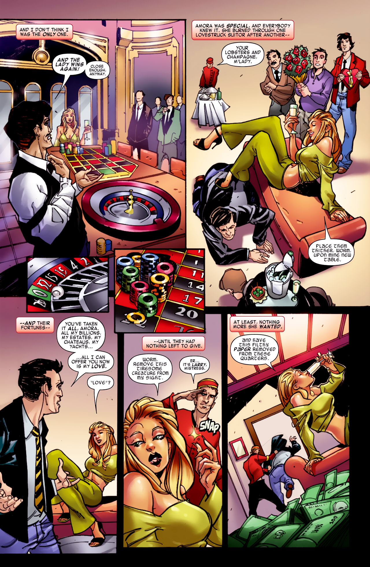 Read online Women of Marvel Digital comic -  Issue #3 - 4