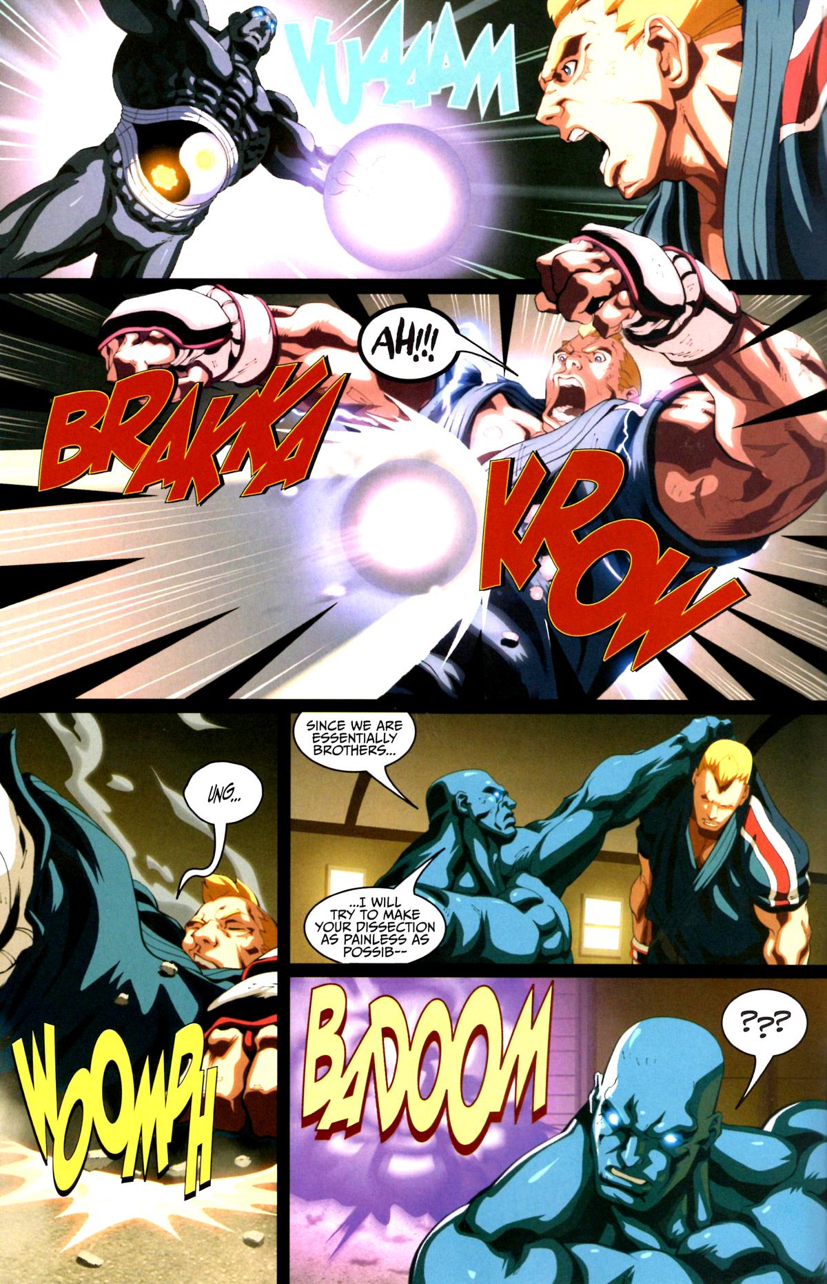 Read online Street Fighter IV comic -  Issue #4 - 12