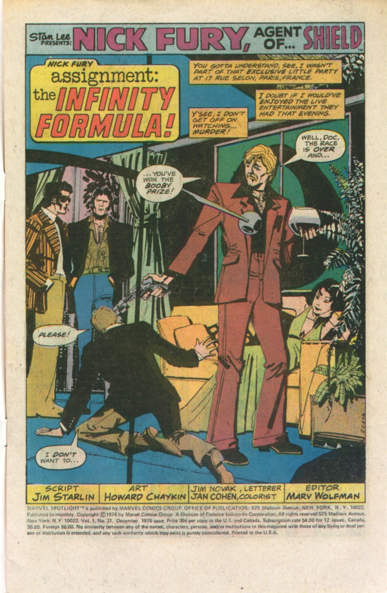 Read online Marvel Spotlight (1971) comic -  Issue #31 - 2