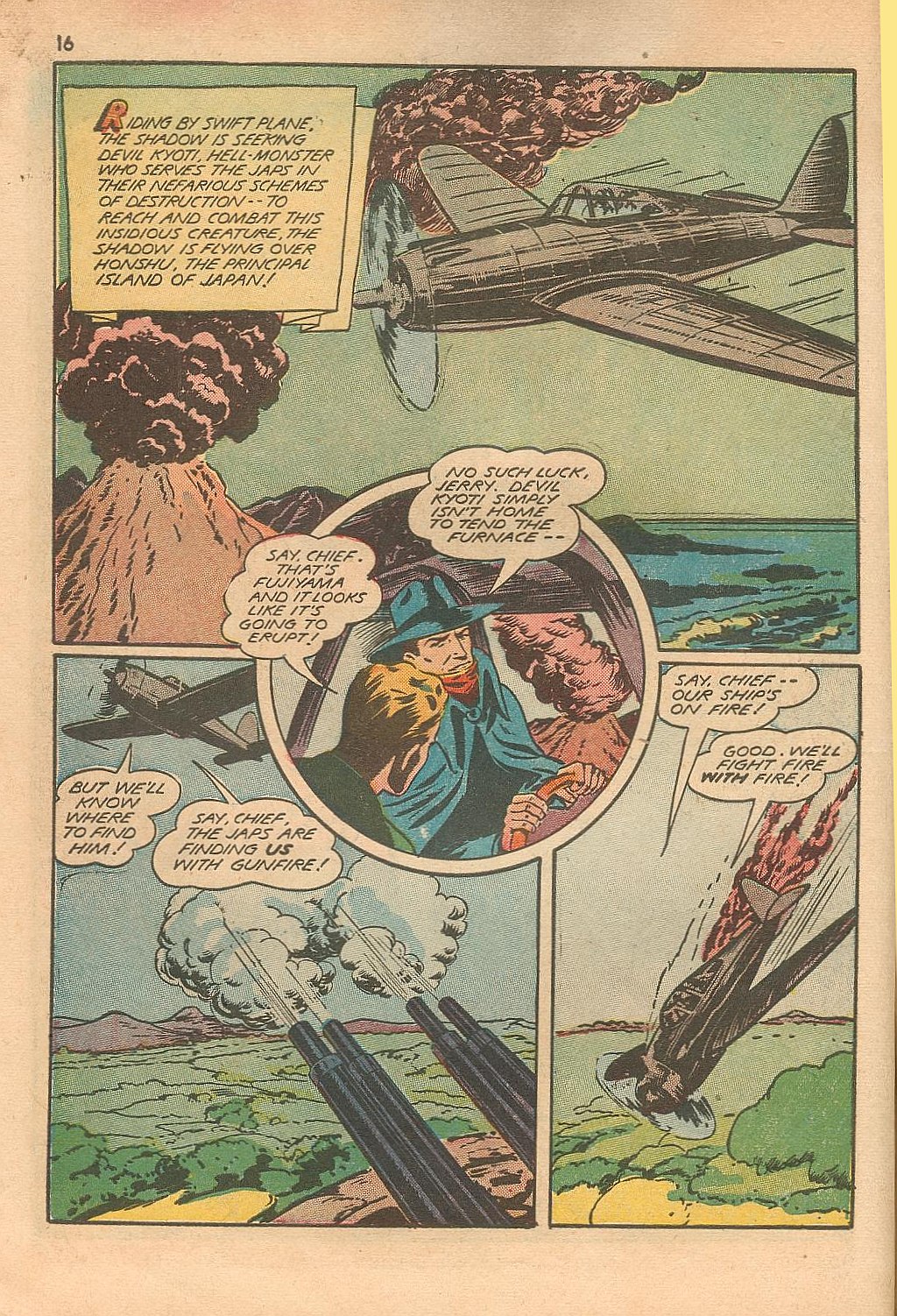 Read online Shadow Comics comic -  Issue #26 - 16