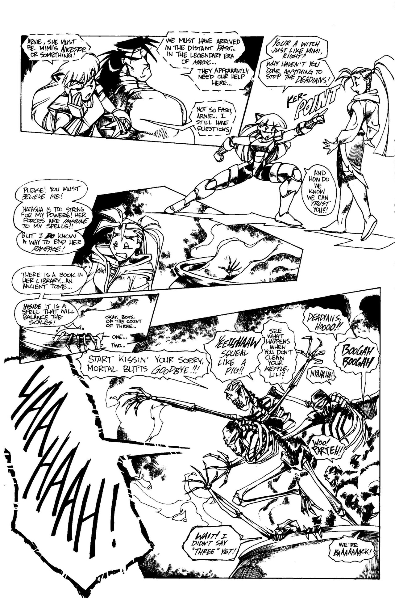 Read online Ninja High School (1986) comic -  Issue #55 - 11