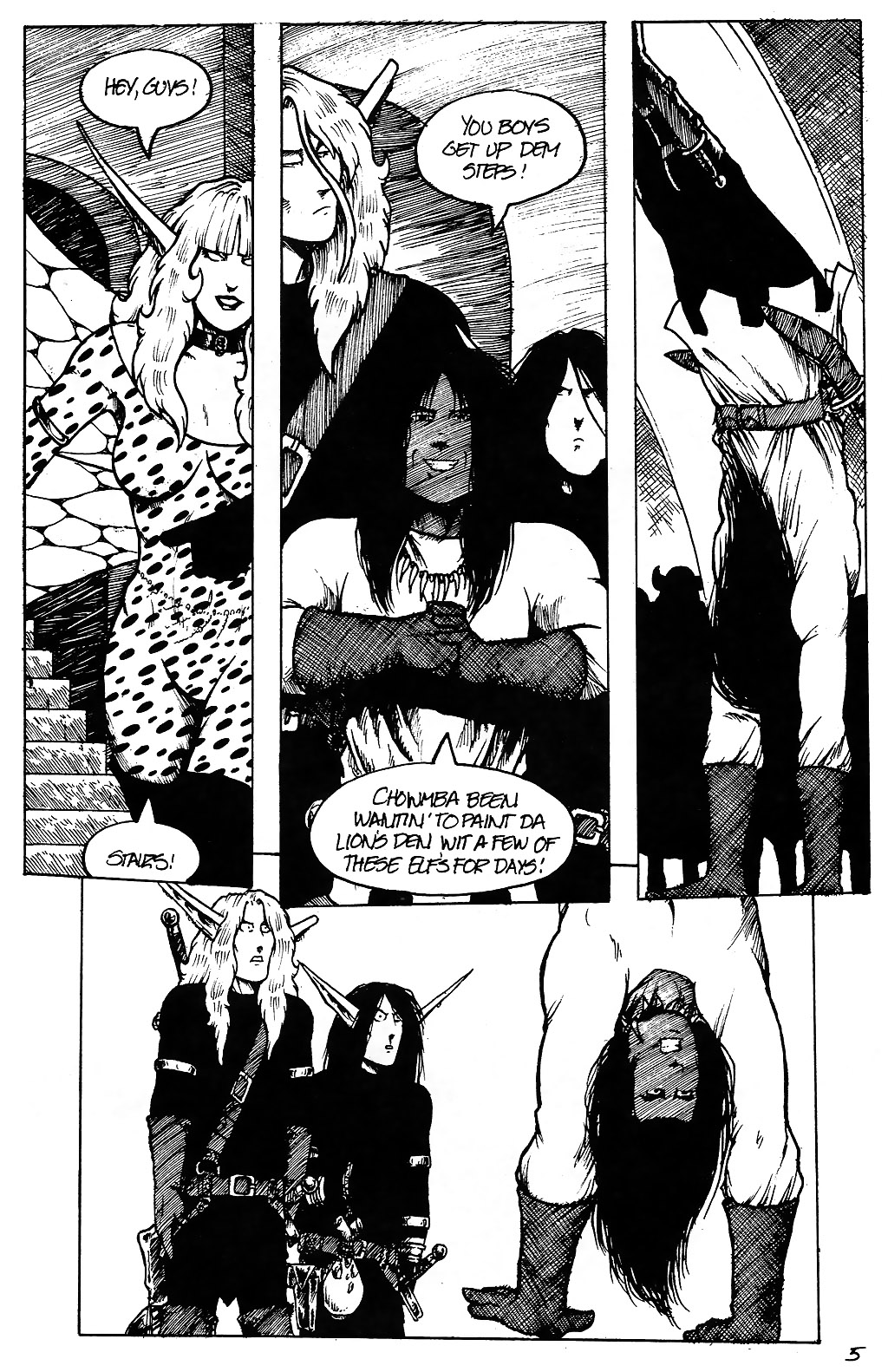 Read online Poison Elves (1995) comic -  Issue #58 - 7