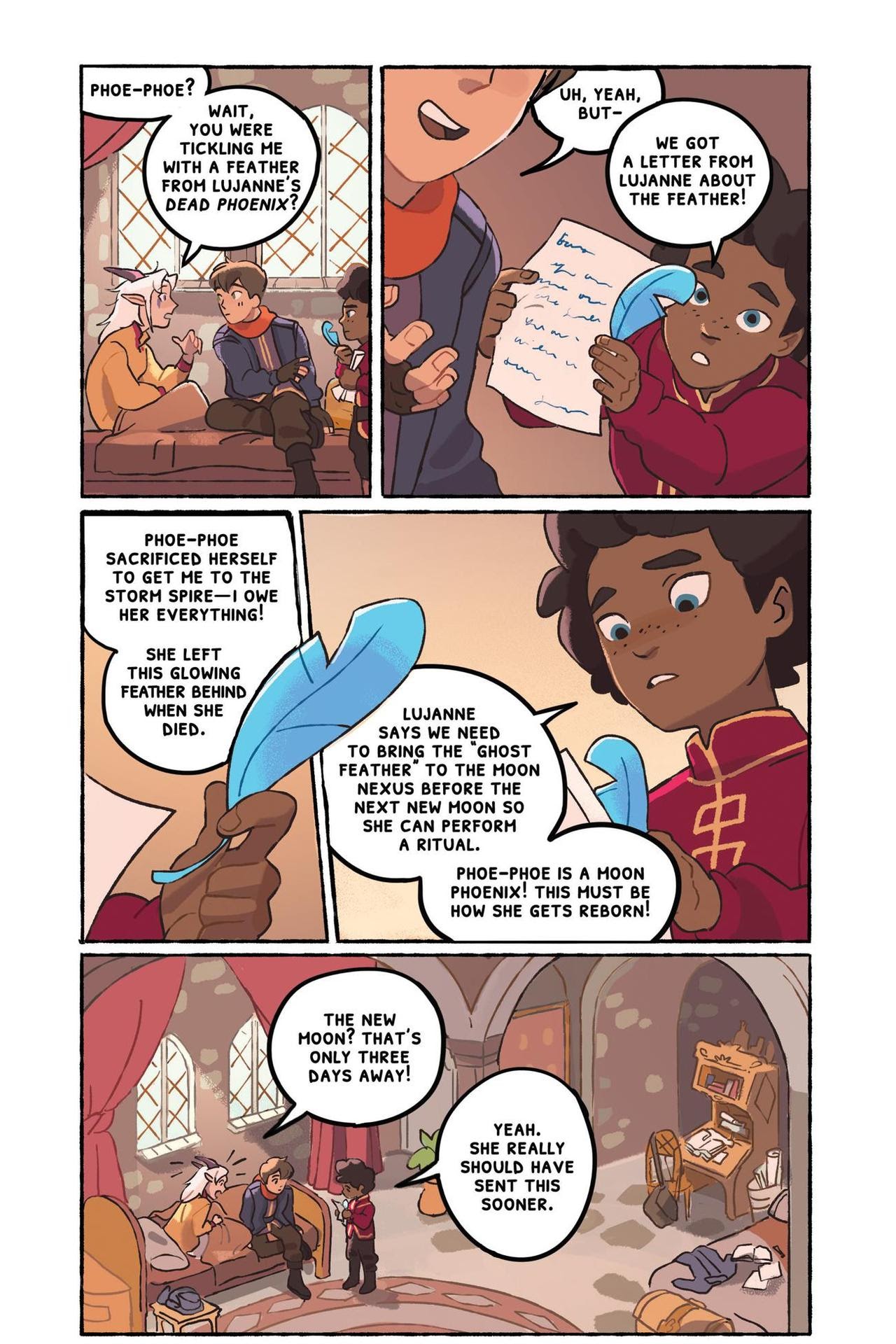 Read online Through the Moon: The Dragon Prince Graphic Novel comic -  Issue # TPB - 10