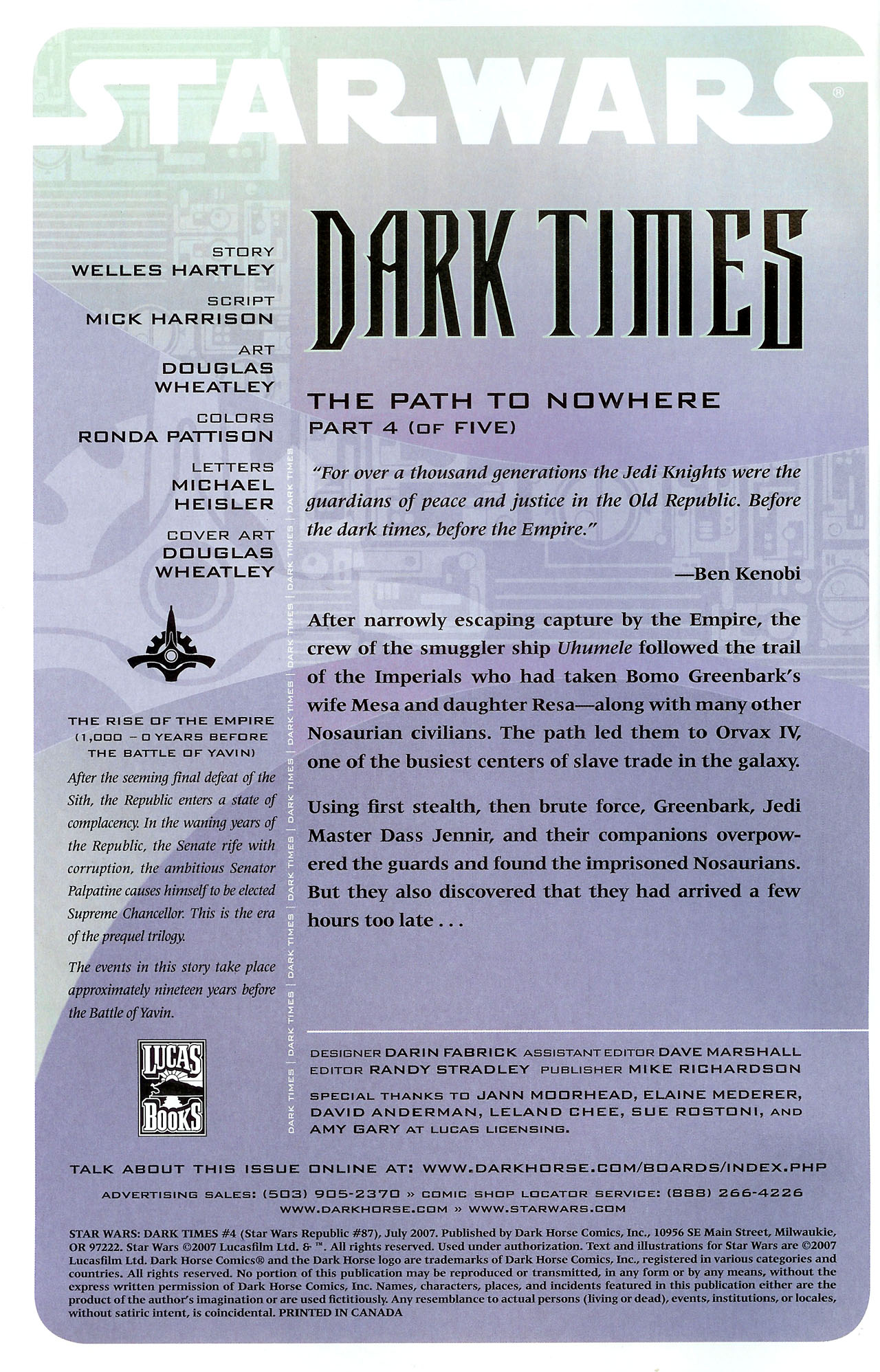 Read online Star Wars: Dark Times comic -  Issue #4 - The Path To Nowhere, Part 4 - 2