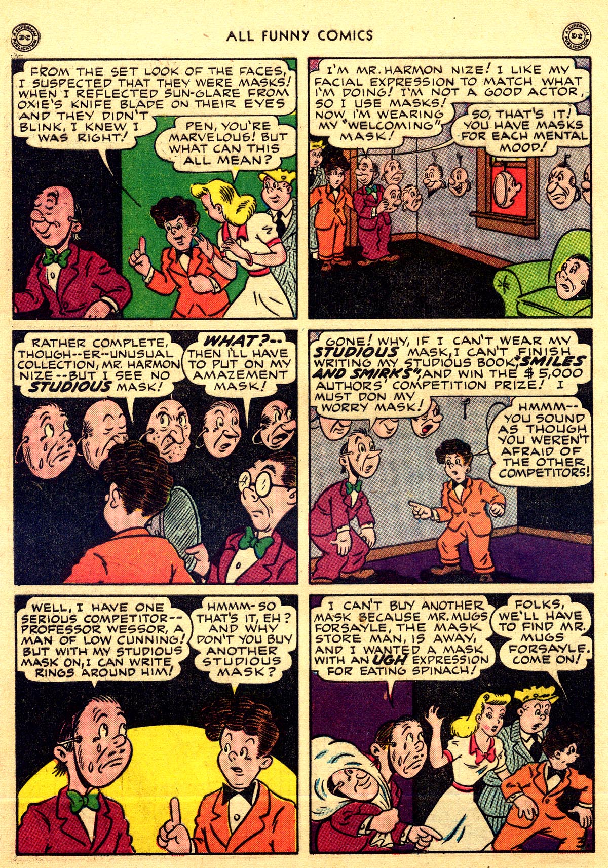 Read online All Funny Comics comic -  Issue #9 - 46