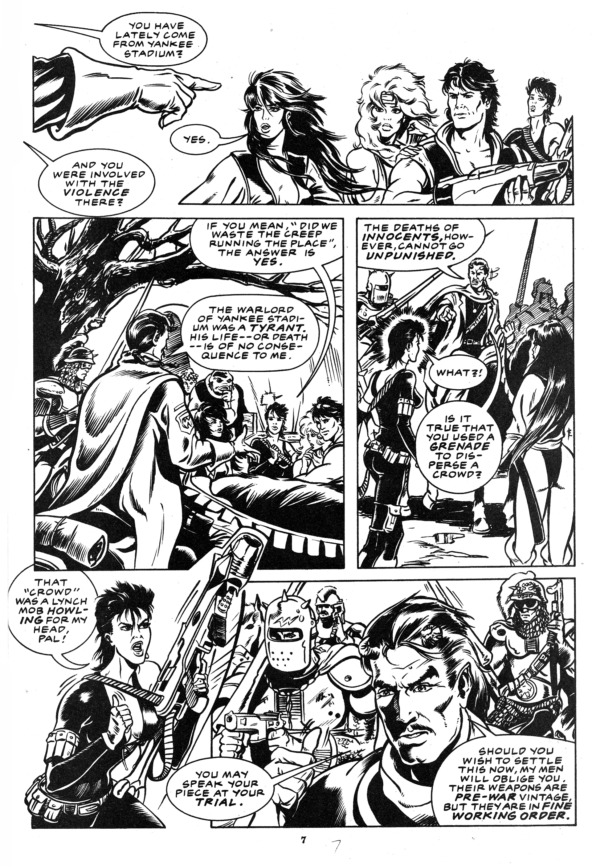 Read online Ex-Mutants: The Shattered Earth Chronicles comic -  Issue #6 - 9