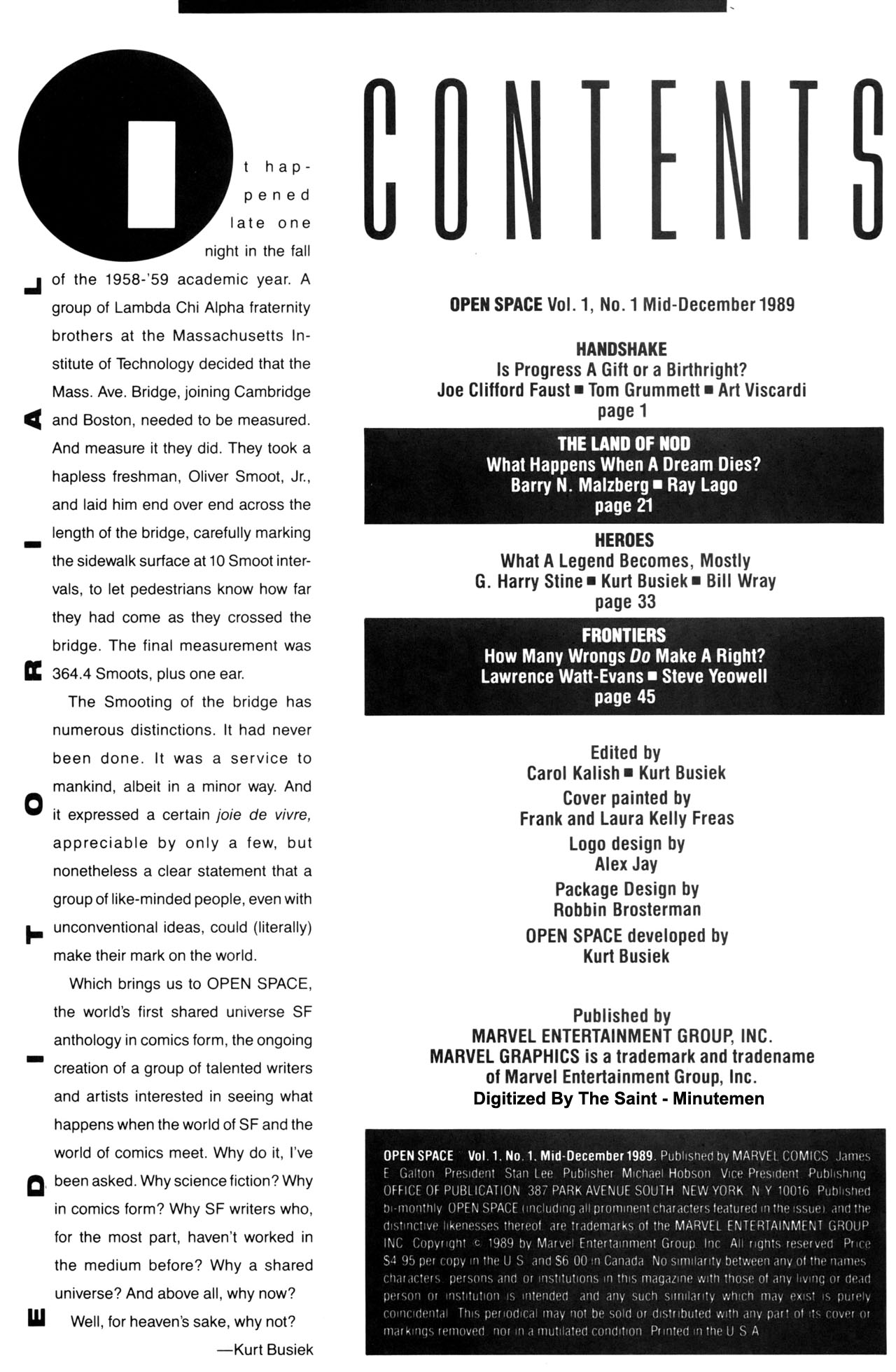 Read online Open Space comic -  Issue #1 - 2