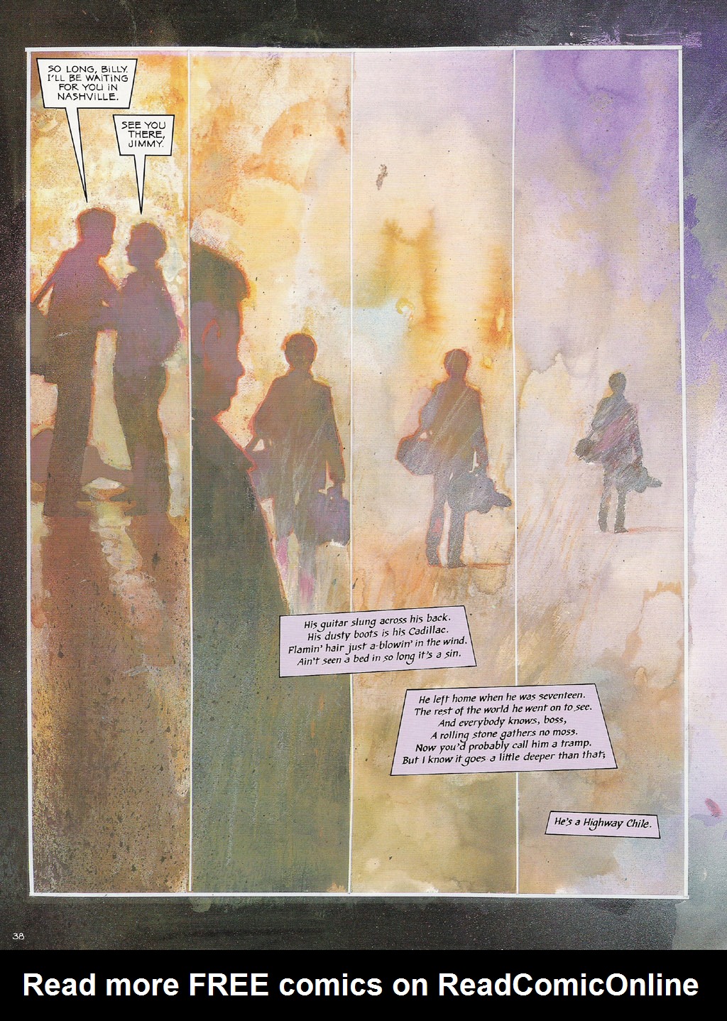 Read online Voodoo Child - The Illustrated Legend of Jimi Hendrix comic -  Issue # TPB - 41