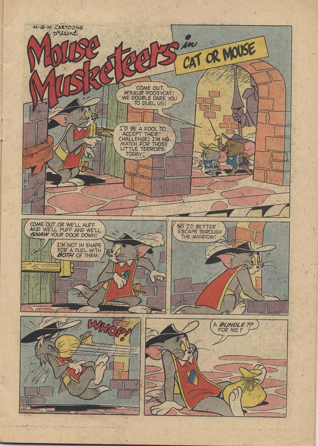 Read online M.G.M's The Mouse Musketeers comic -  Issue #11 - 11