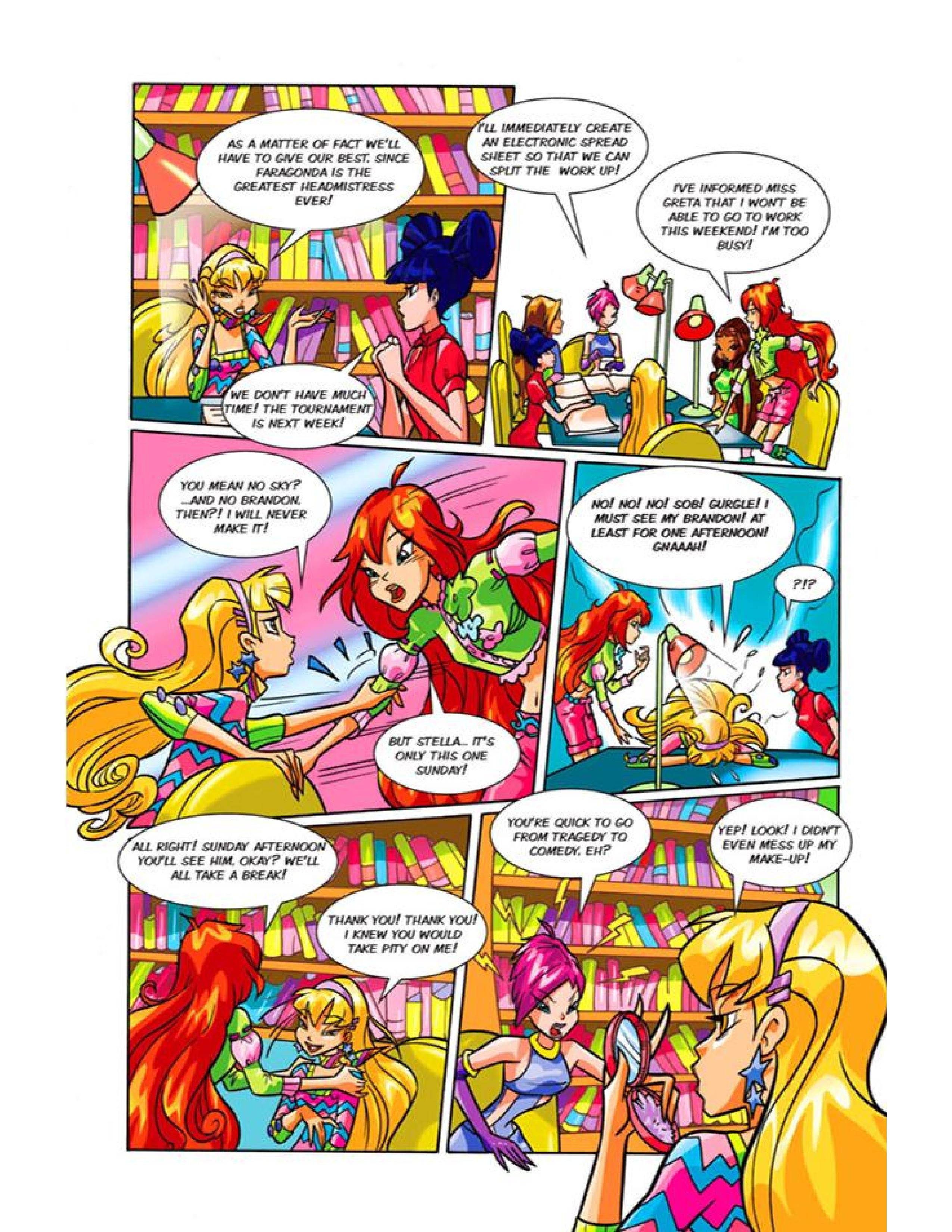 Read online Winx Club Comic comic -  Issue #29 - 19
