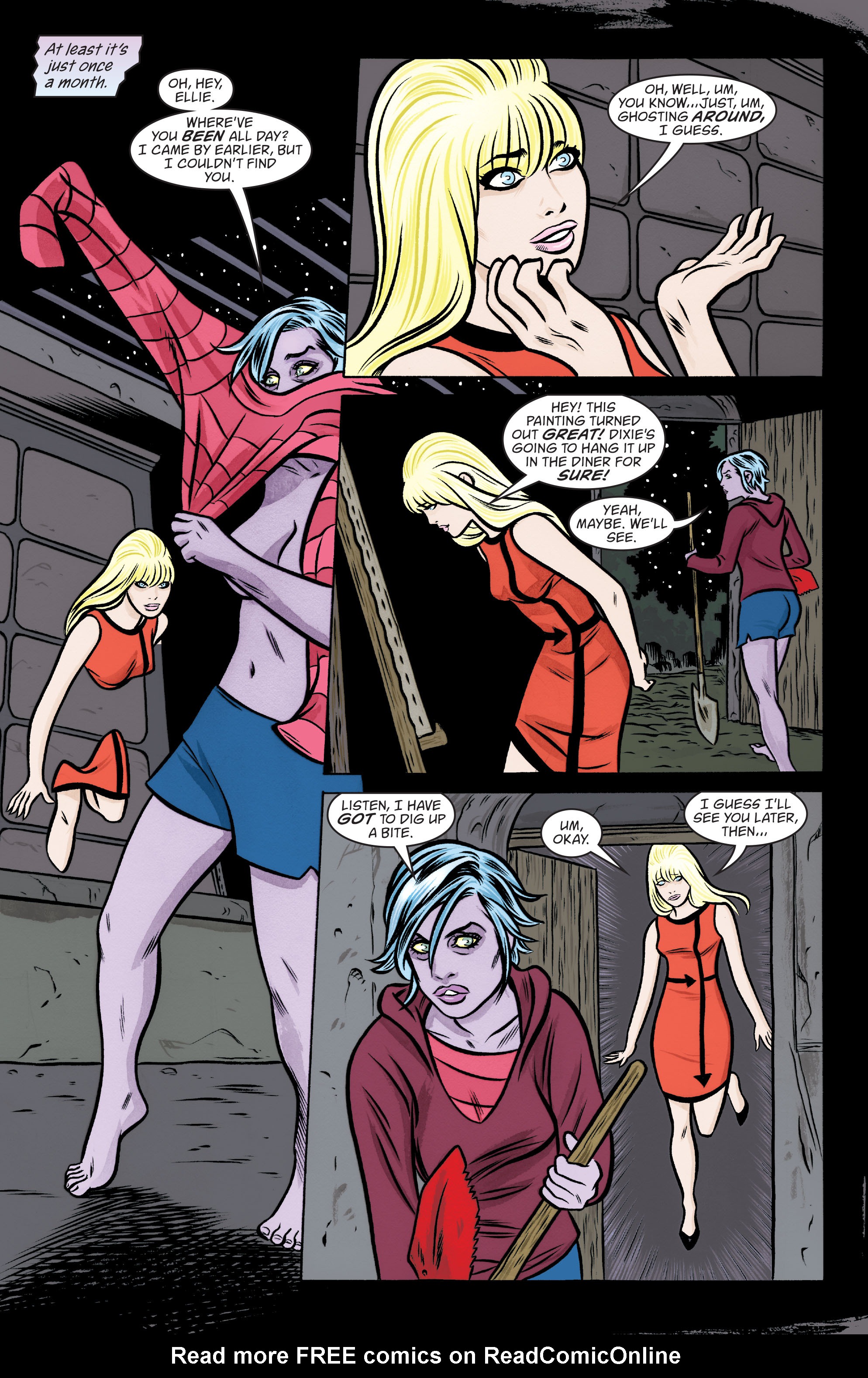 Read online iZombie comic -  Issue # _TPB 2 - uVampire - 55