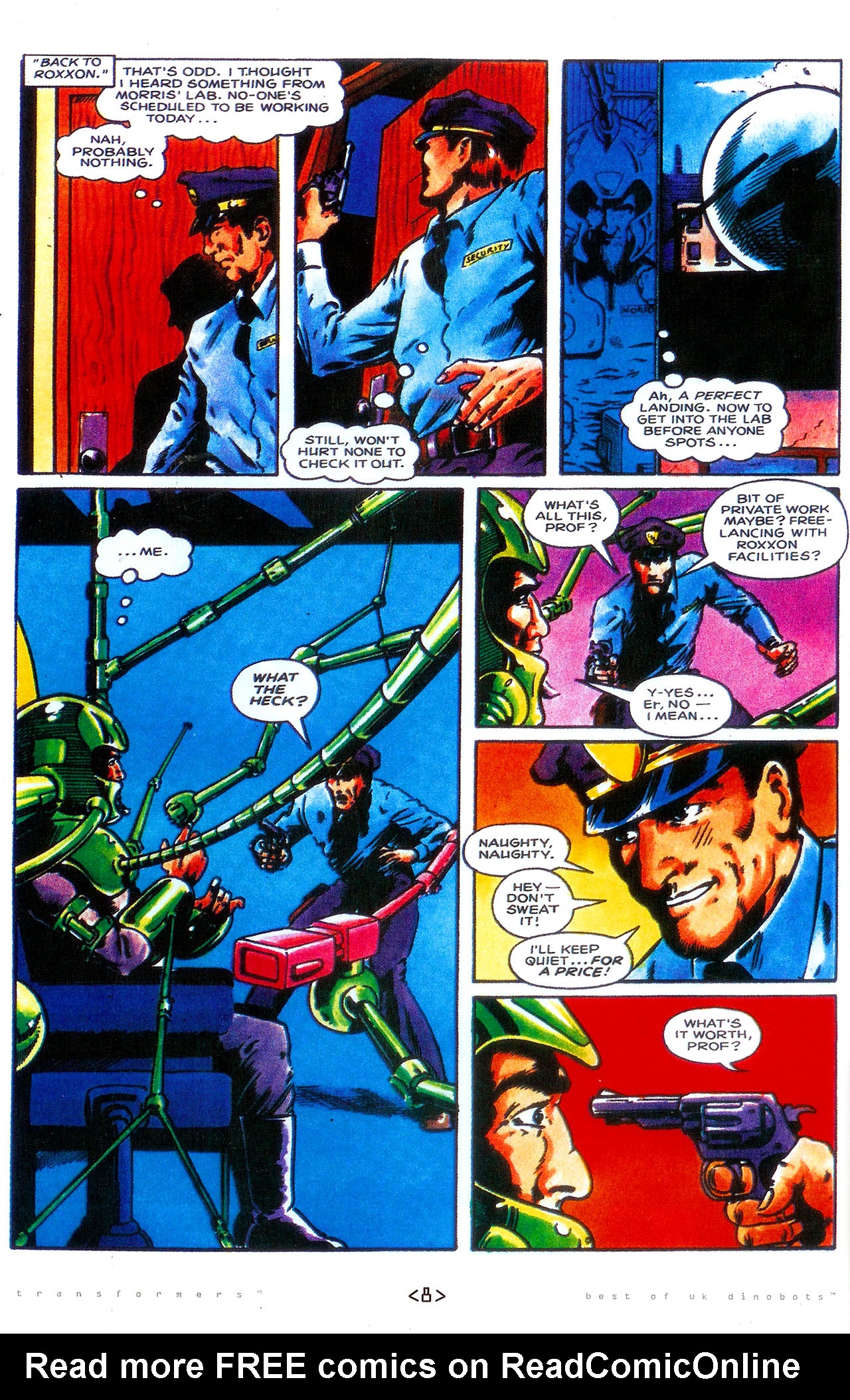 Read online The Transformers: Best of UK: Dinobots comic -  Issue #1 - 11