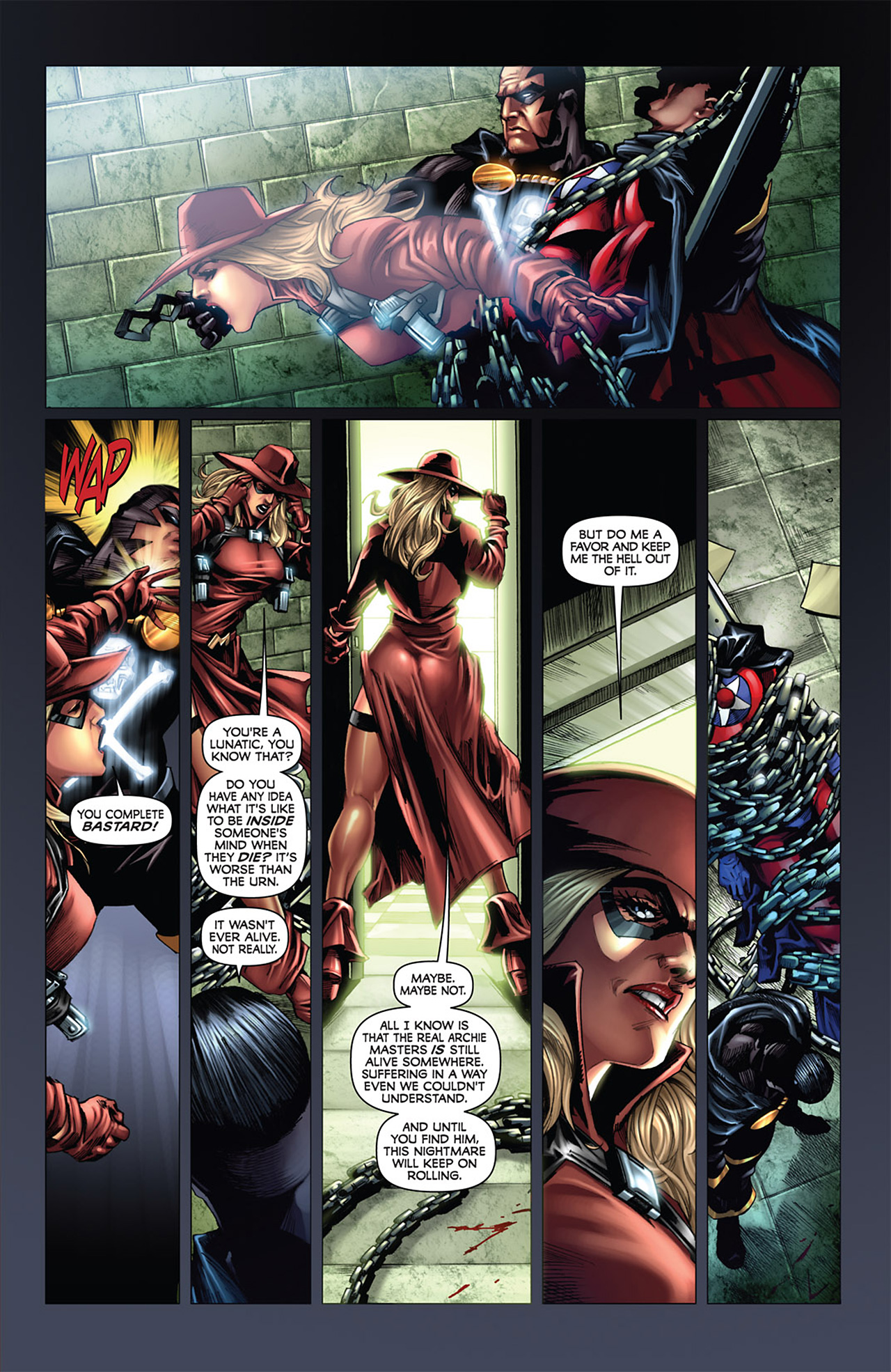 Read online Black Terror (2008) comic -  Issue #6 - 15